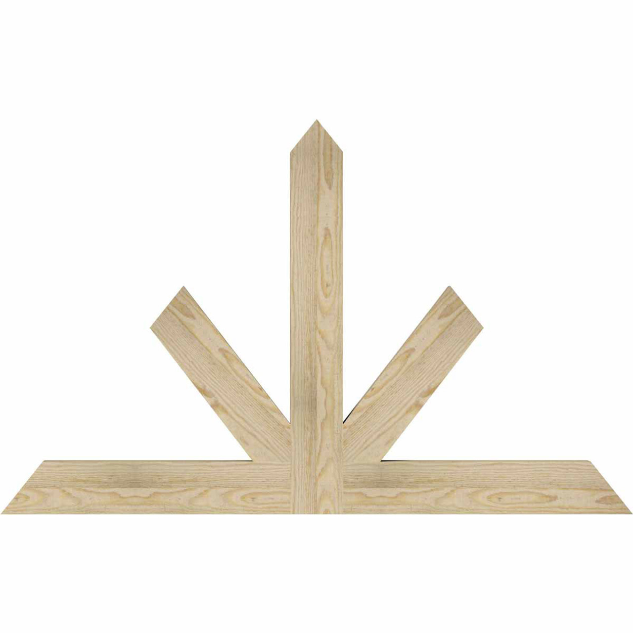 15/12 Pitch Saratoga Rough Sawn Timber Gable Bracket GBW048X30X0204SAR00RDF