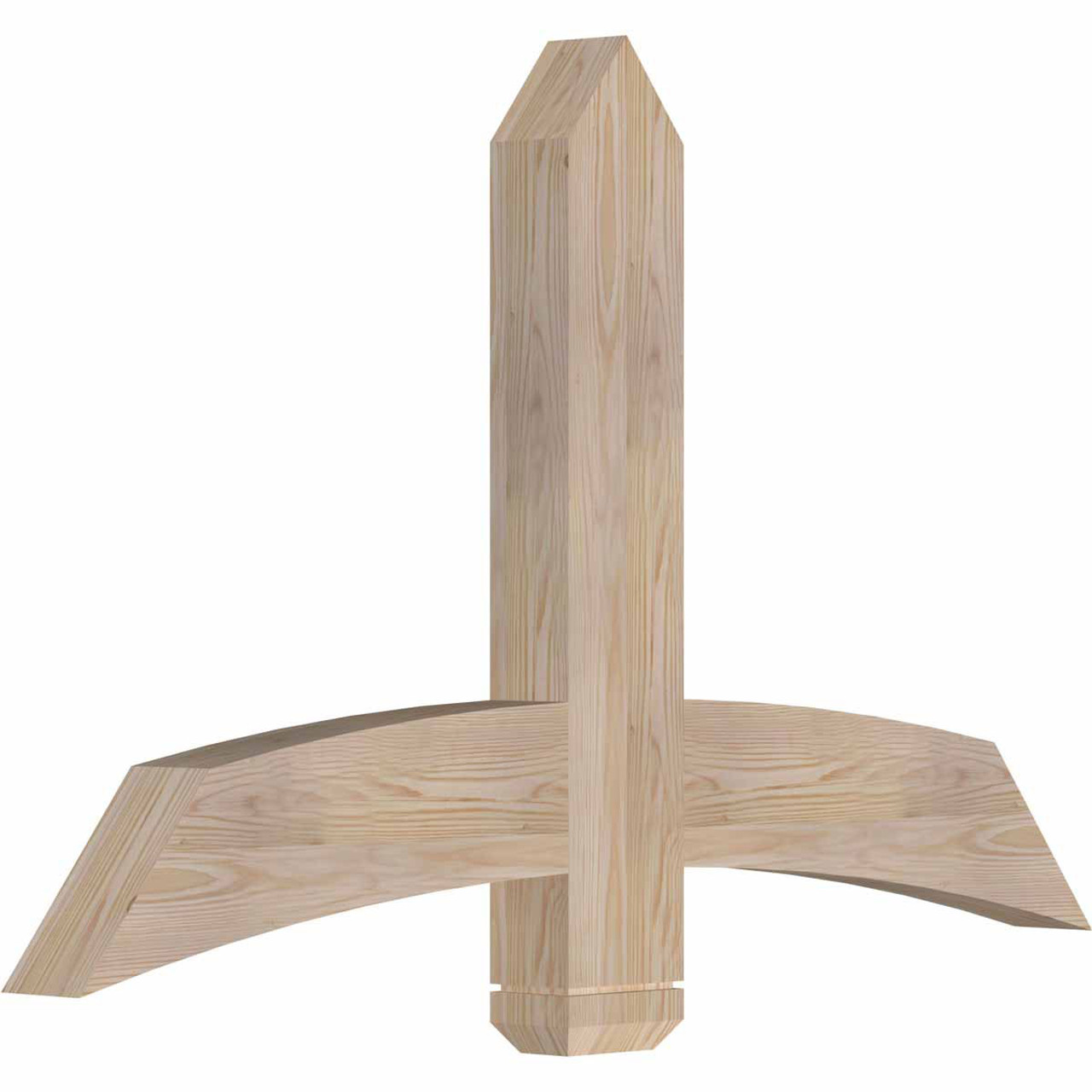 15/12 Pitch Bellingham Smooth Timber Gable Bracket GBW048X30X0406BEL00SDF