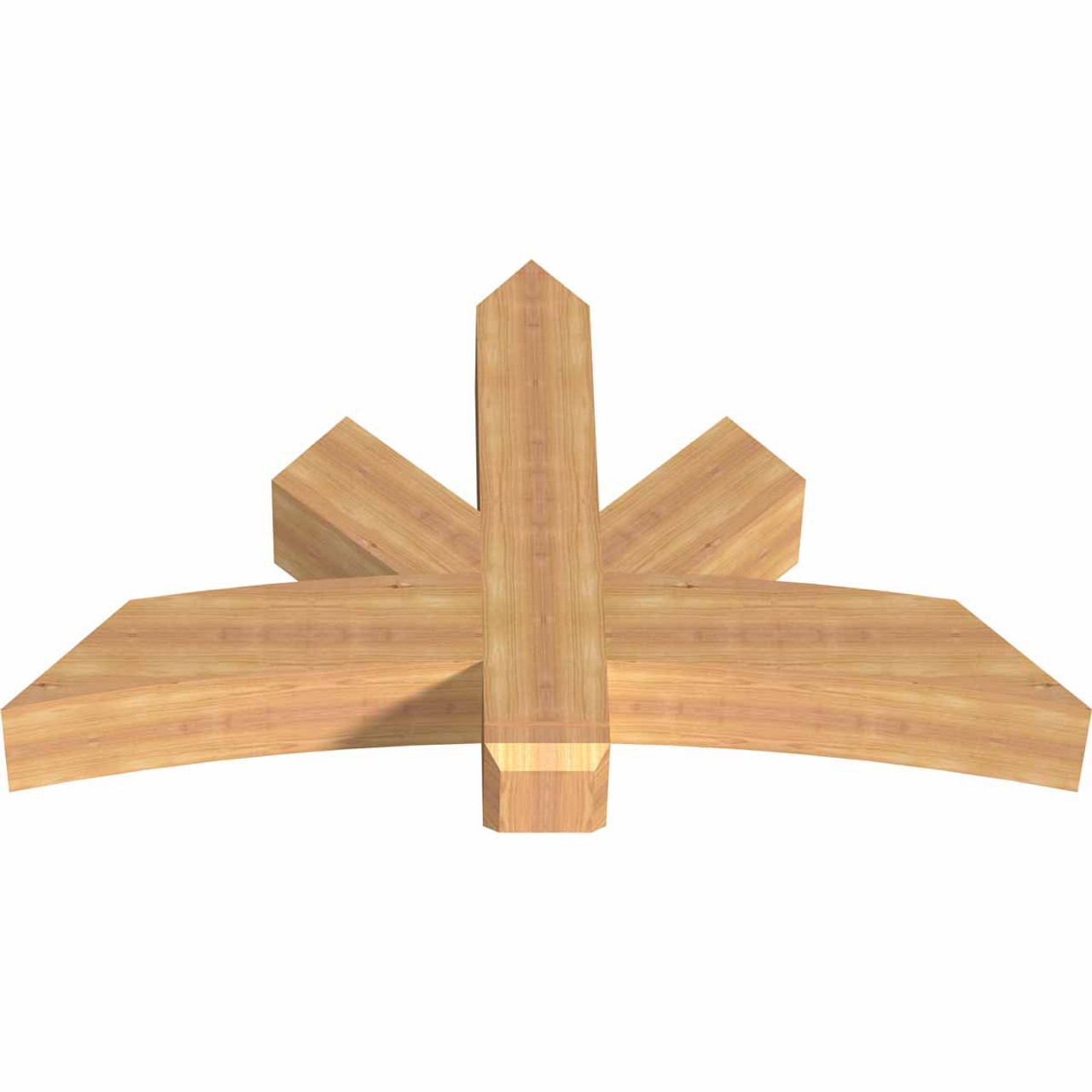 15/12 Pitch Alberta Smooth Timber Gable Bracket GBW048X30X0606ALB00SWR