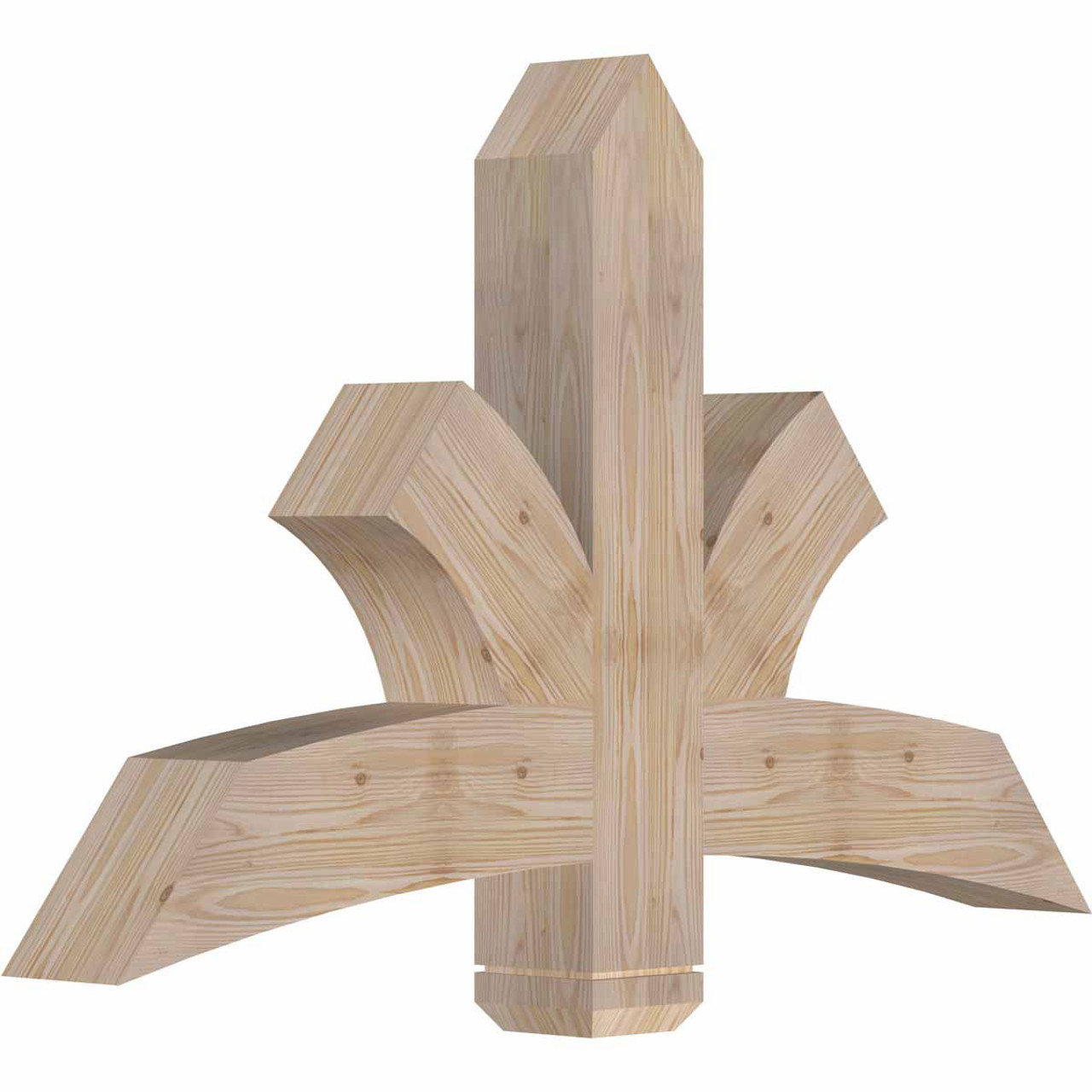 15/12 Pitch Davenport Smooth Timber Gable Bracket GBW048X30X0606DAV00SDF