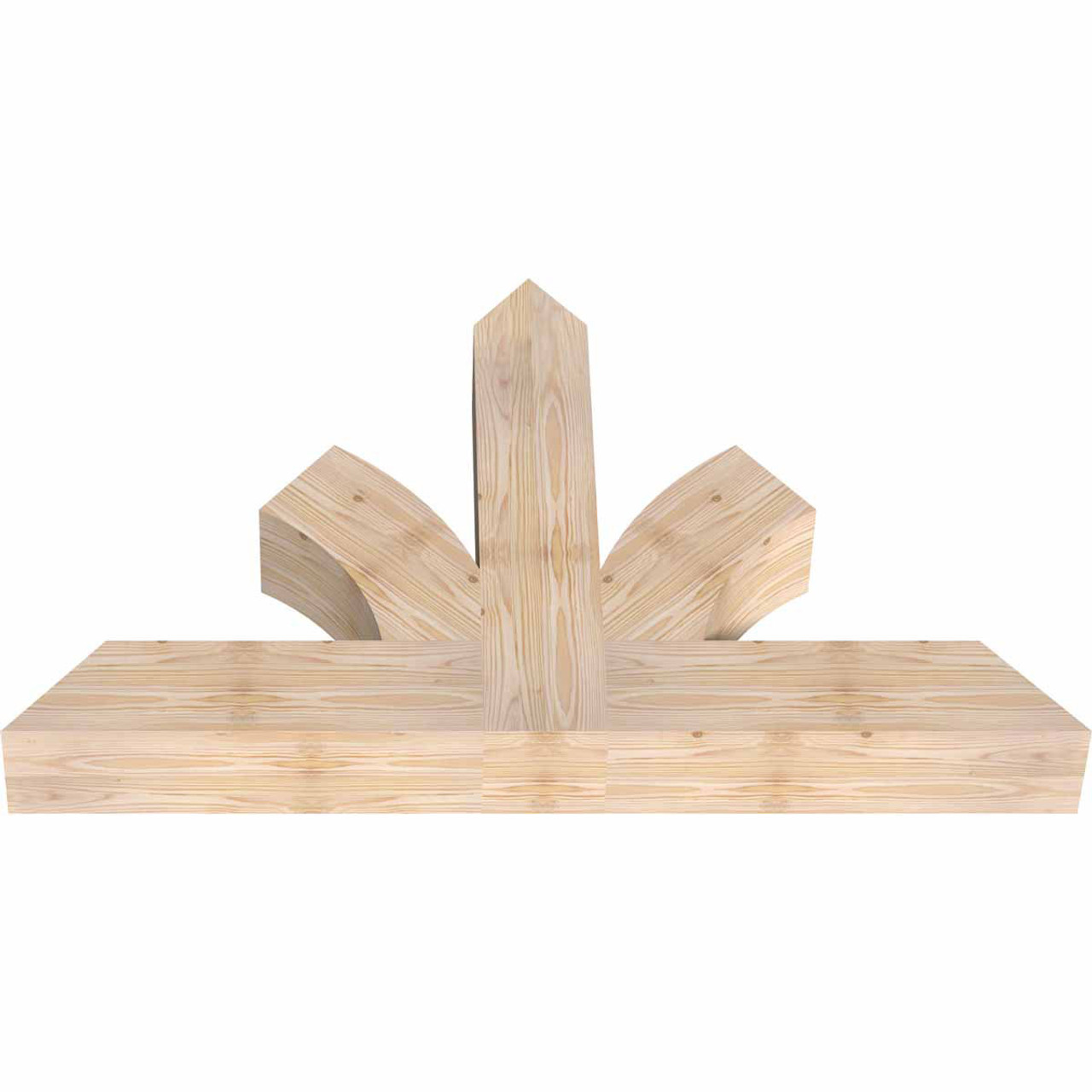 15/12 Pitch Richland Smooth Timber Gable Bracket GBW048X30X0606RIC00SDF