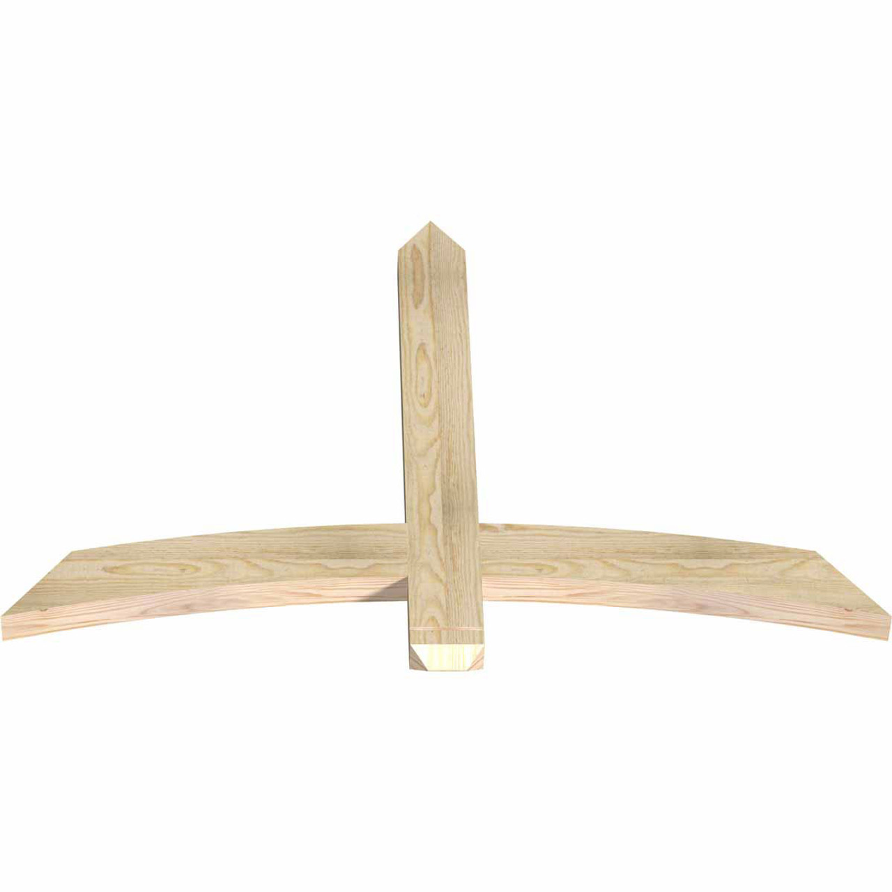 16/12 Pitch Bellingham Rough Sawn Timber Gable Bracket GBW048X32X0204BEL00RDF