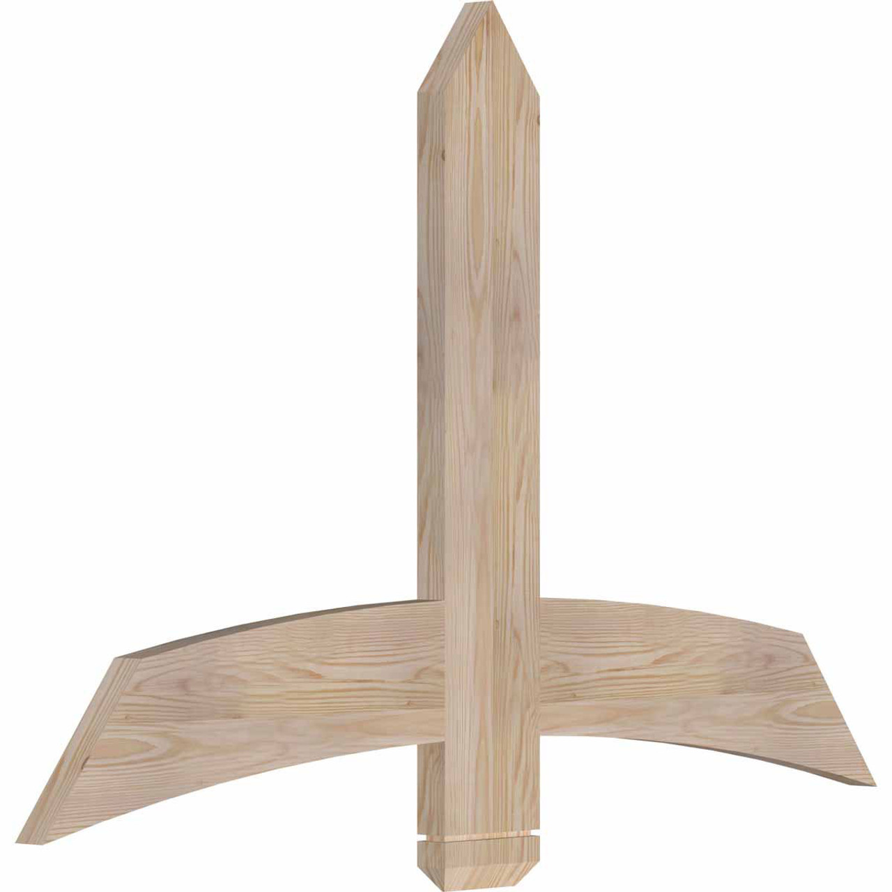 16/12 Pitch Bellingham Smooth Timber Gable Bracket GBW048X32X0206BEL00SDF