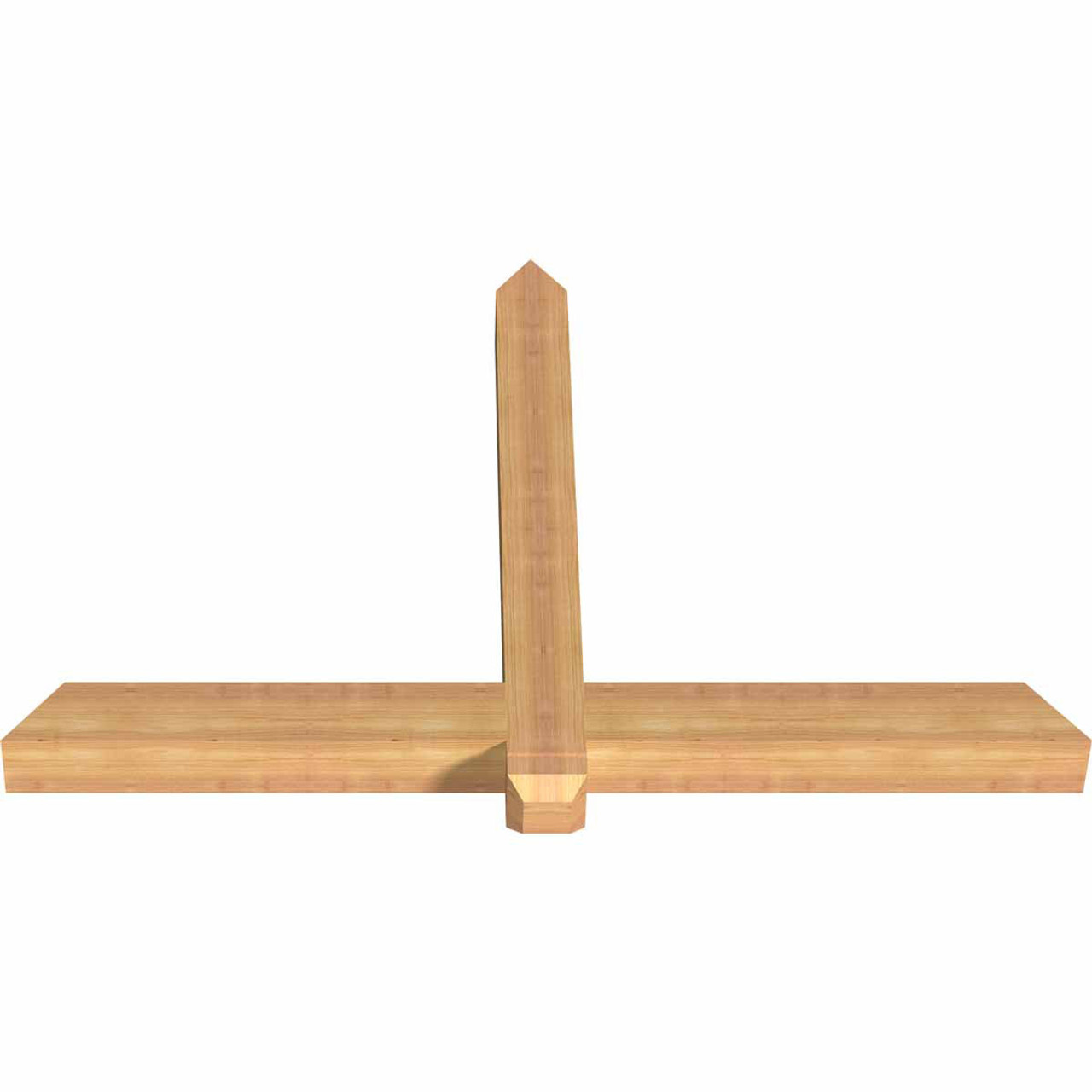 16/12 Pitch Eugene Smooth Timber Gable Bracket GBW048X32X0404EUG00SWR