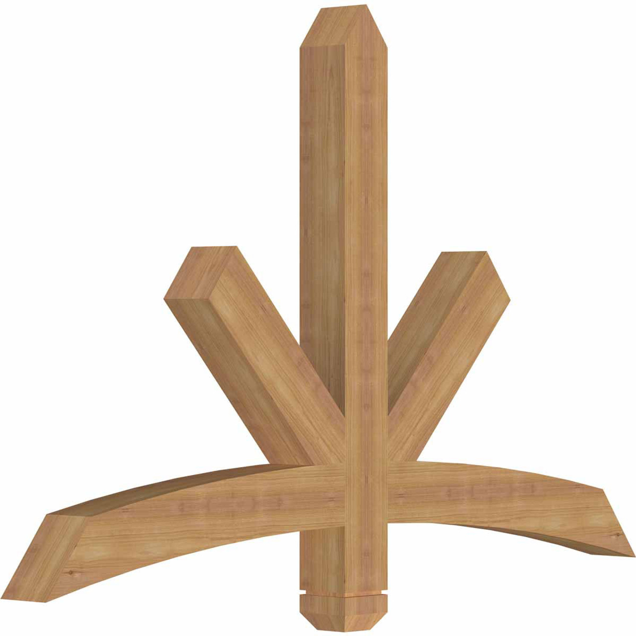 16/12 Pitch Alberta Smooth Timber Gable Bracket GBW048X32X0404ALB00SWR