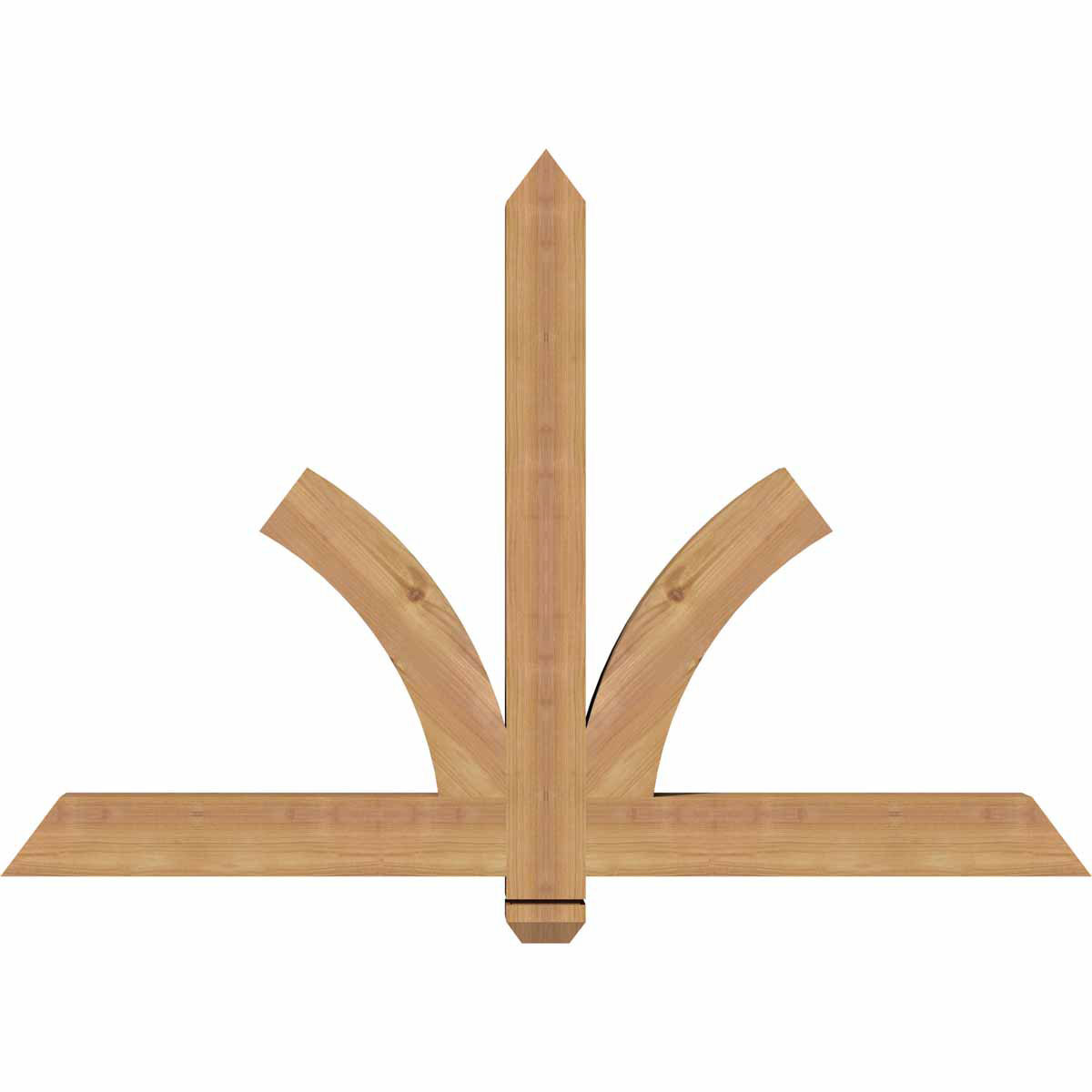 16/12 Pitch Redmond Smooth Timber Gable Bracket GBW048X32X0404RED00SWR