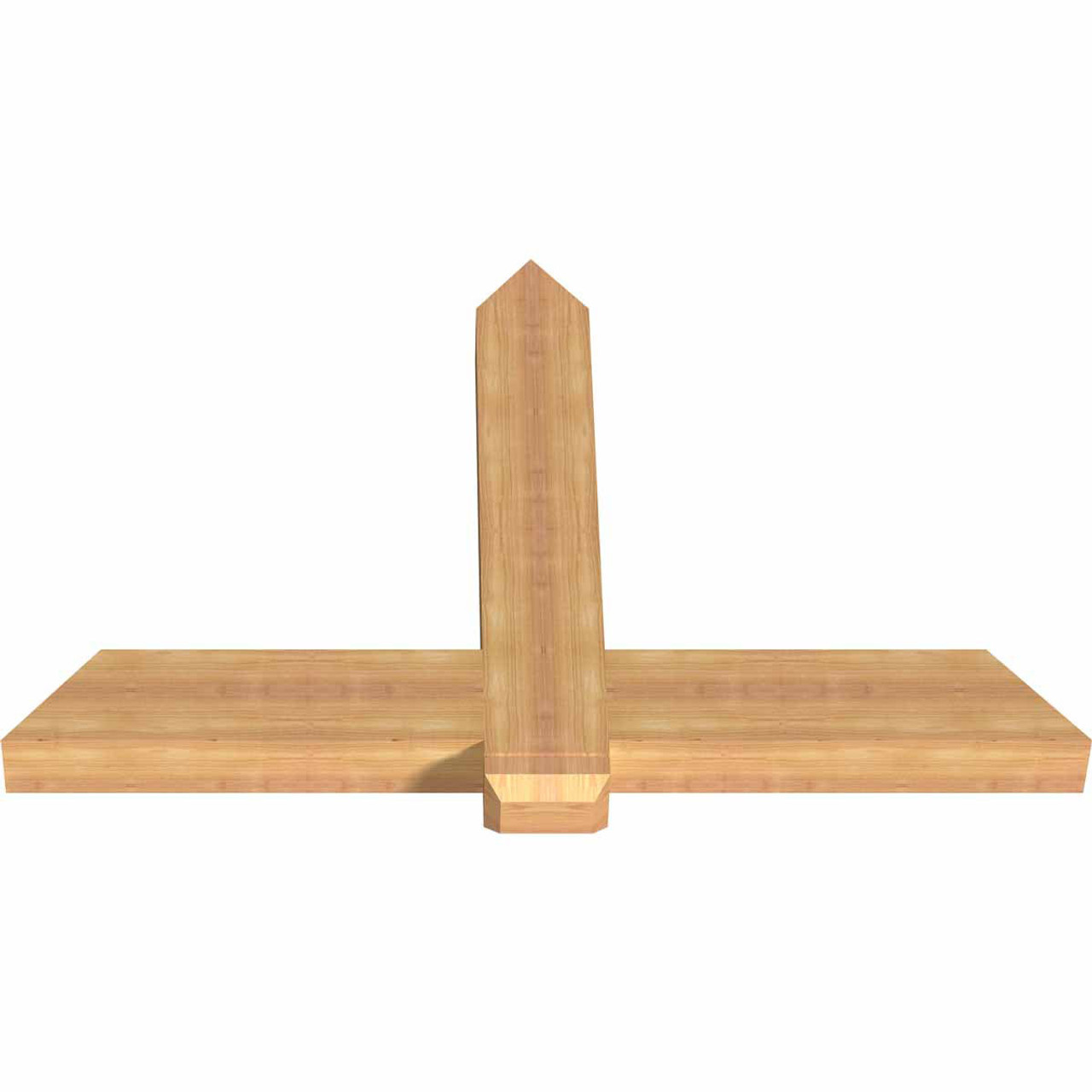 16/12 Pitch Eugene Smooth Timber Gable Bracket GBW048X32X0406EUG00SWR