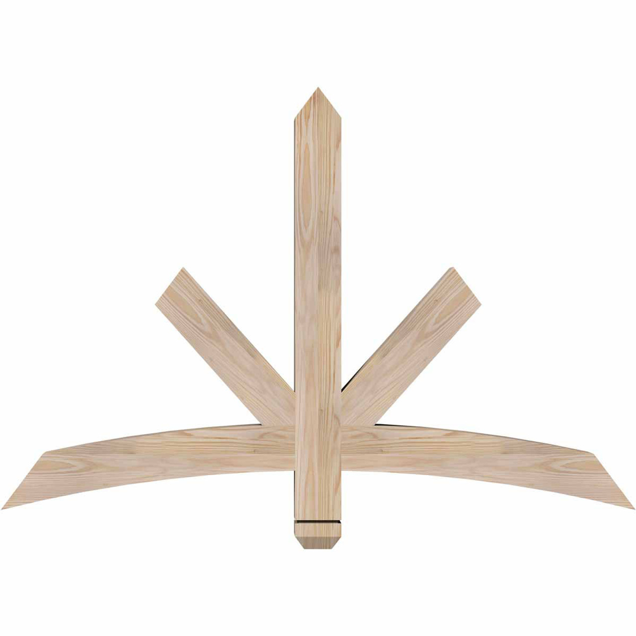 16/12 Pitch Alberta Smooth Timber Gable Bracket GBW048X32X0404ALB00SDF