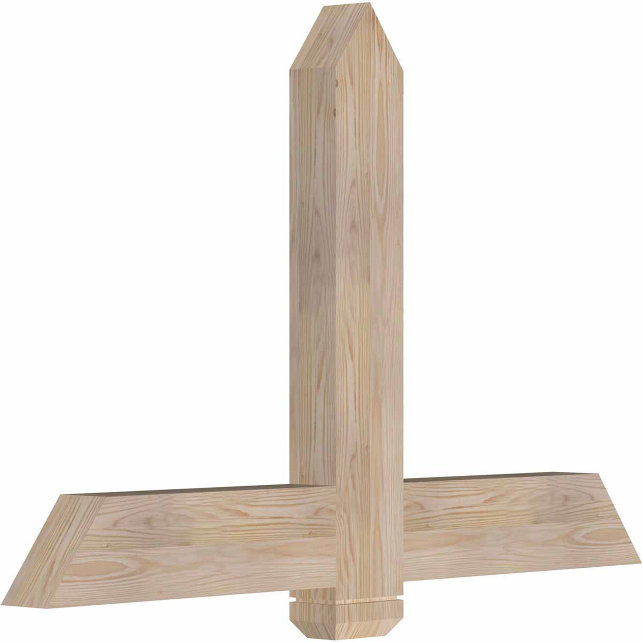 16/12 Pitch Eugene Smooth Timber Gable Bracket GBW048X32X0406EUG00SDF