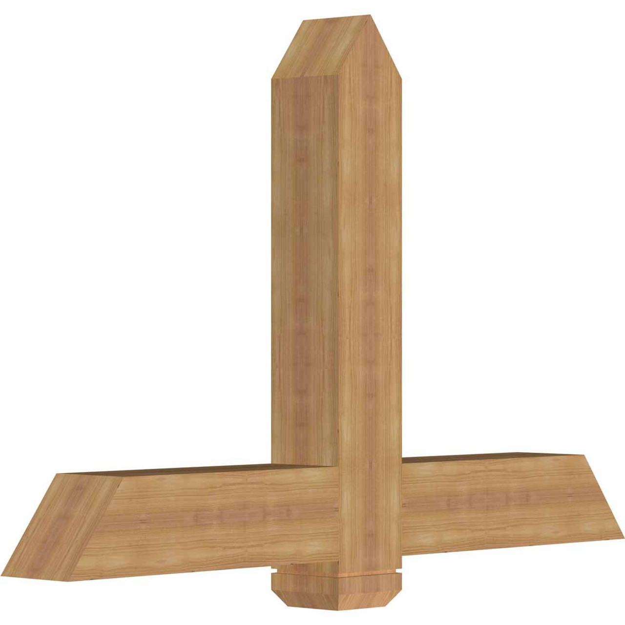 16/12 Pitch Eugene Smooth Timber Gable Bracket GBW048X32X0606EUG00SWR