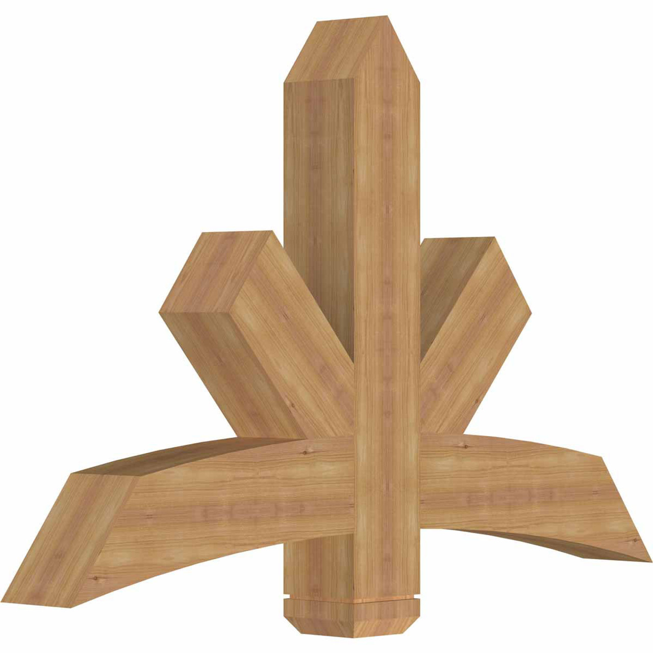 16/12 Pitch Alberta Smooth Timber Gable Bracket GBW048X32X0606ALB00SWR