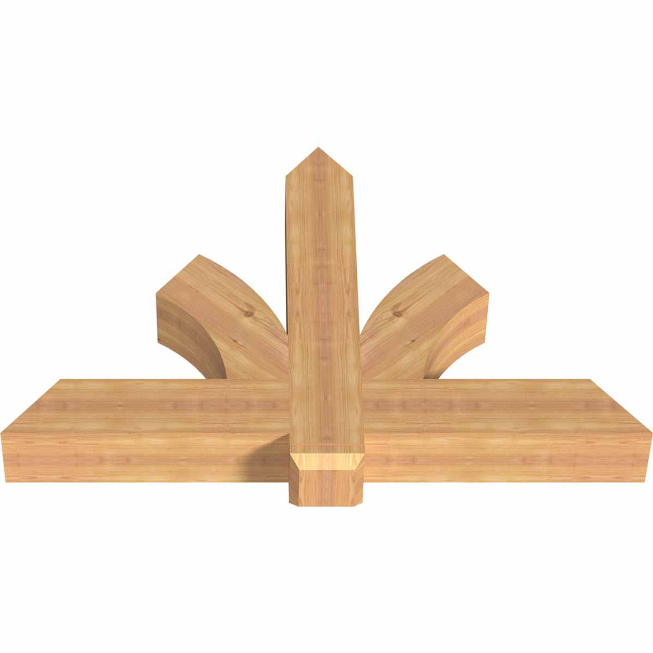 16/12 Pitch Redmond Smooth Timber Gable Bracket GBW048X32X0606RED00SWR