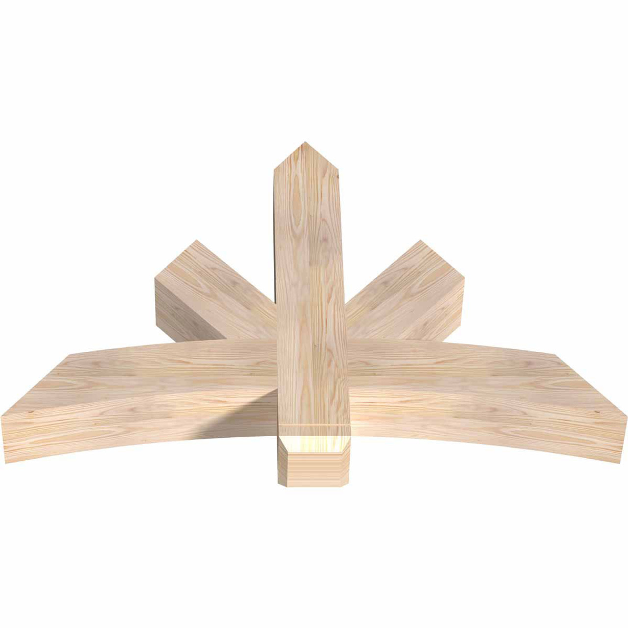 16/12 Pitch Alberta Smooth Timber Gable Bracket GBW048X32X0606ALB00SDF