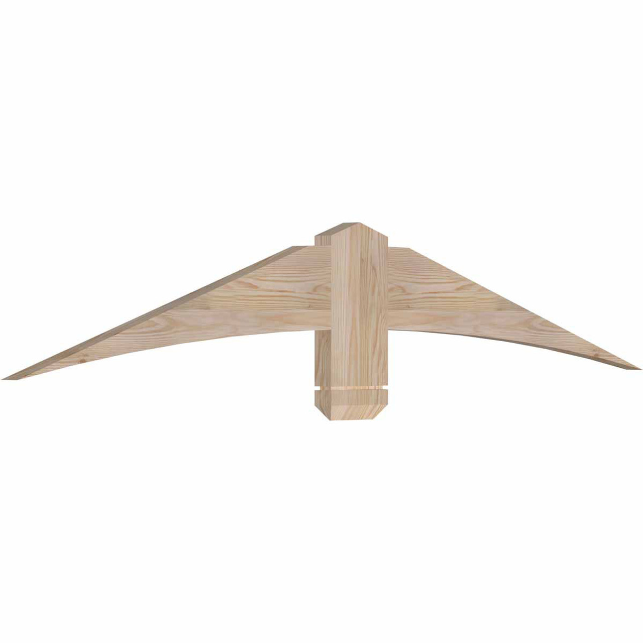 4/12 Pitch Bellingham Smooth Timber Gable Bracket GBW060X10X0206BEL00SDF