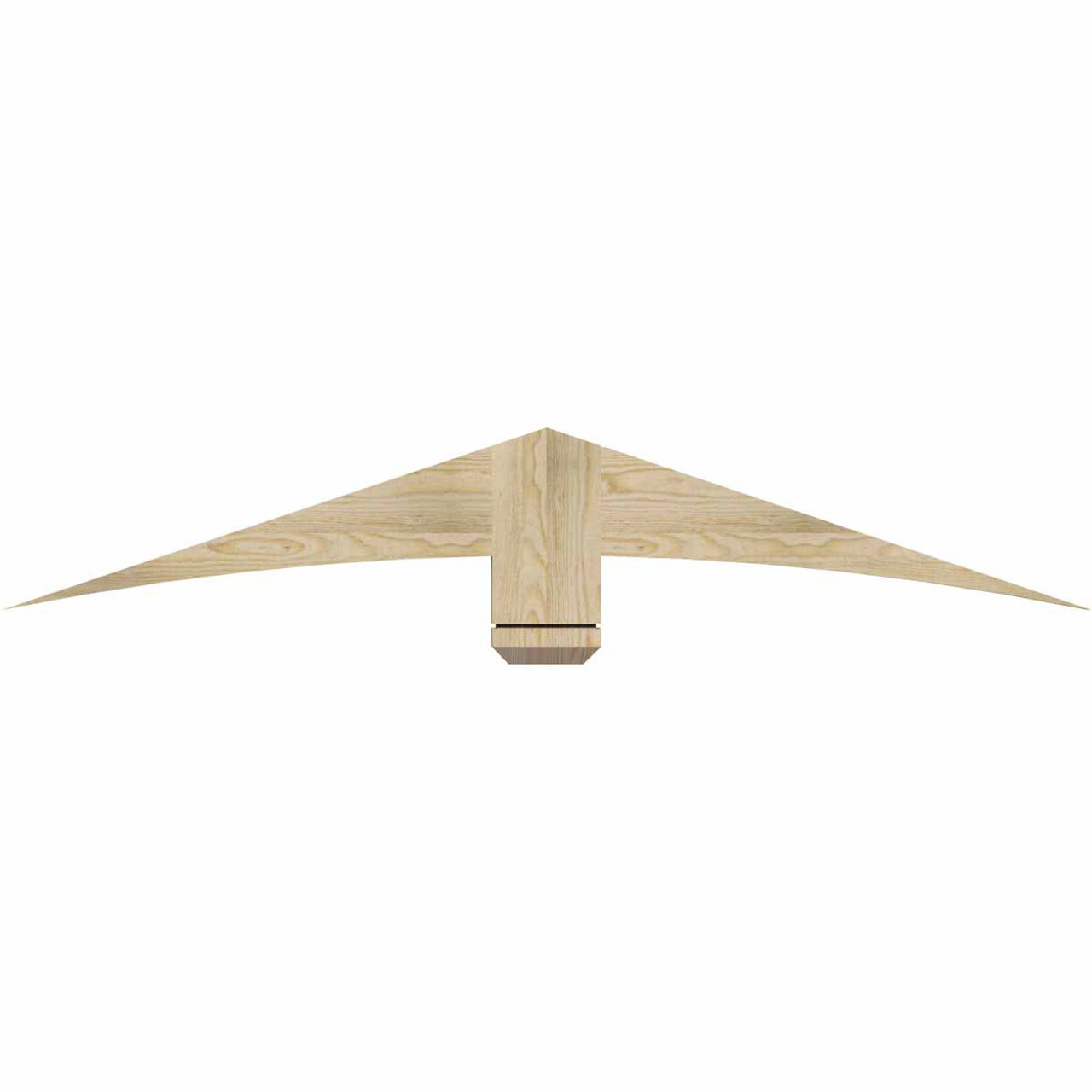 4/12 Pitch Bellingham Rough Sawn Timber Gable Bracket GBW060X10X0206BEL00RDF