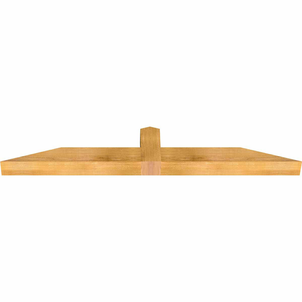 4/12 Pitch Portland Rough Sawn Timber Gable Bracket GBW060X10X0404POR00RWR