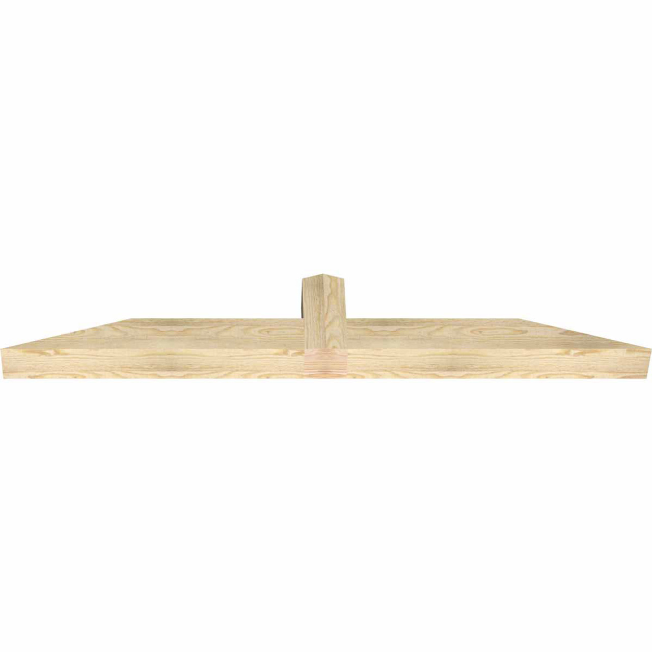 4/12 Pitch Portland Rough Sawn Timber Gable Bracket GBW060X10X0404POR00RDF