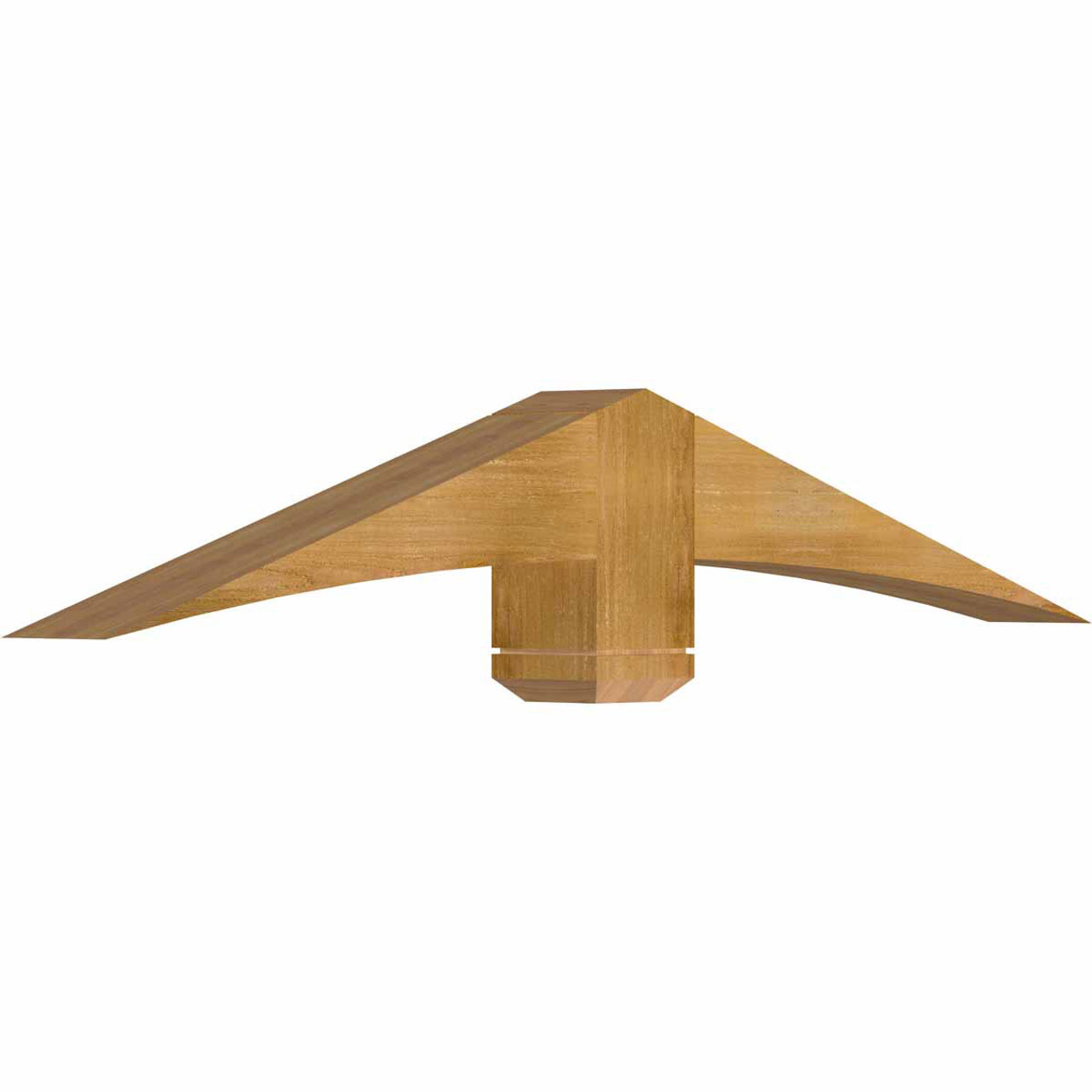 4/12 Pitch Bellingham Rough Sawn Timber Gable Bracket GBW060X10X0606BEL00RWR