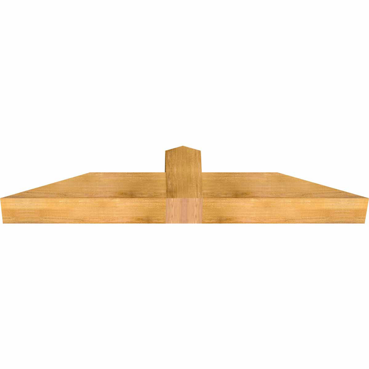 5/12 Pitch Portland Rough Sawn Timber Gable Bracket GBW060X12X0606POR00RWR