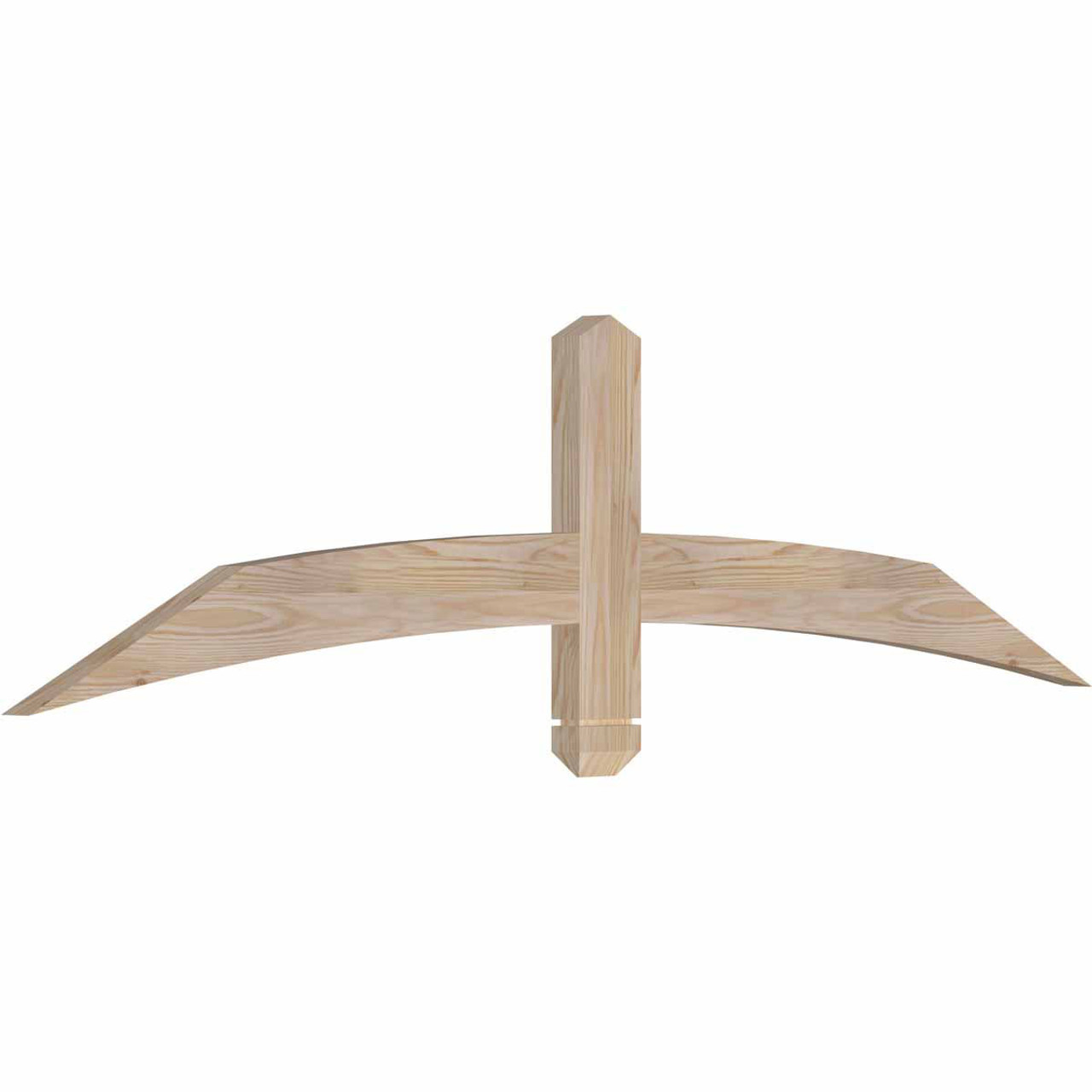 6/12 Pitch Bellingham Smooth Timber Gable Bracket GBW060X15X0204BEL00SDF