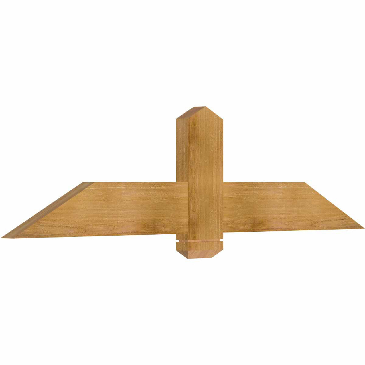 6/12 Pitch Eugene Rough Sawn Timber Gable Bracket GBW060X15X0206EUG00RWR