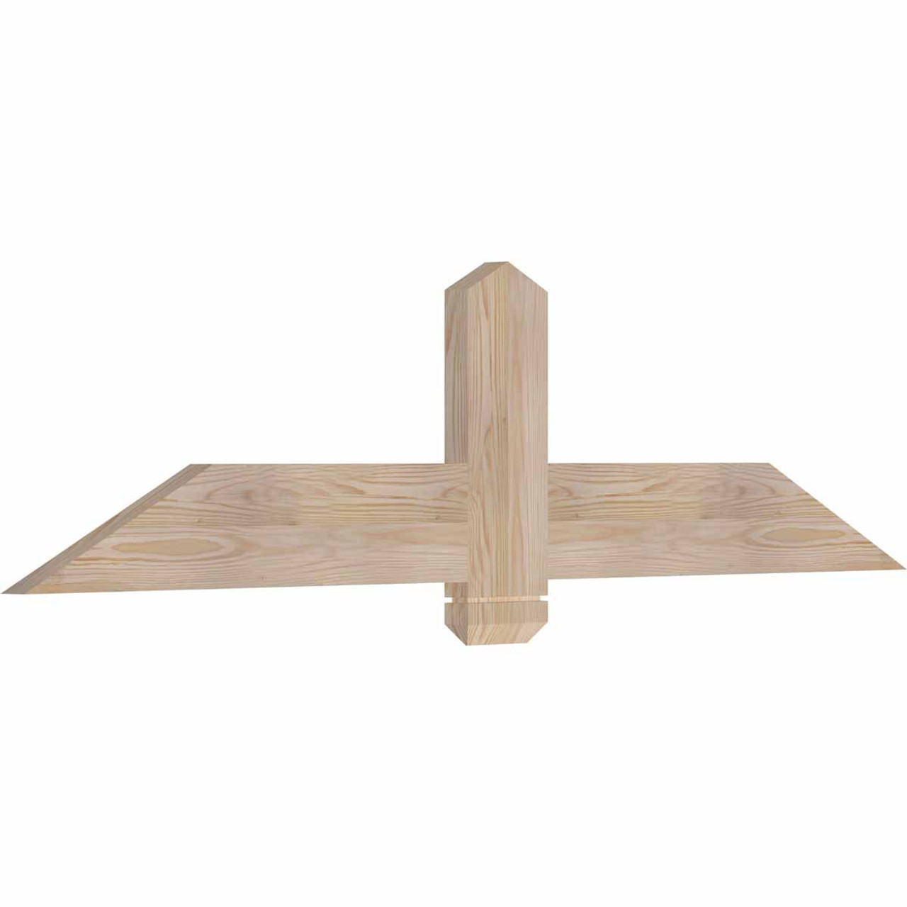 6/12 Pitch Eugene Smooth Timber Gable Bracket GBW060X15X0206EUG00SDF