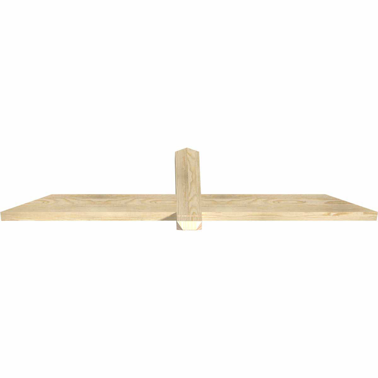 6/12 Pitch Eugene Rough Sawn Timber Gable Bracket GBW060X15X0204EUG00RDF