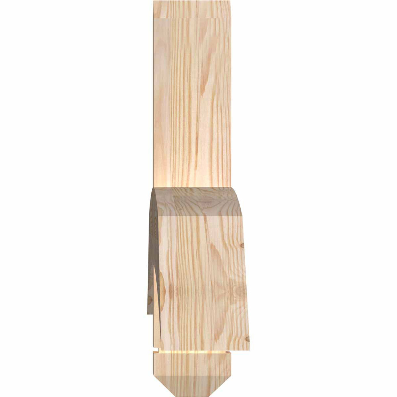 6/12 Pitch Bellingham Smooth Timber Gable Bracket GBW060X15X0404BEL00SDF