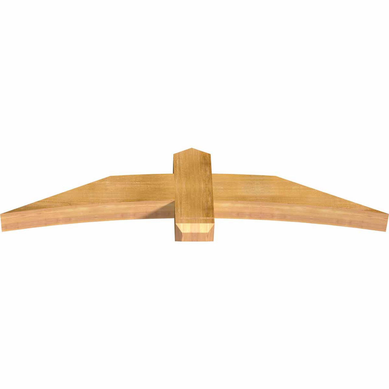 6/12 Pitch Bellingham Rough Sawn Timber Gable Bracket GBW060X15X0406BEL00RWR