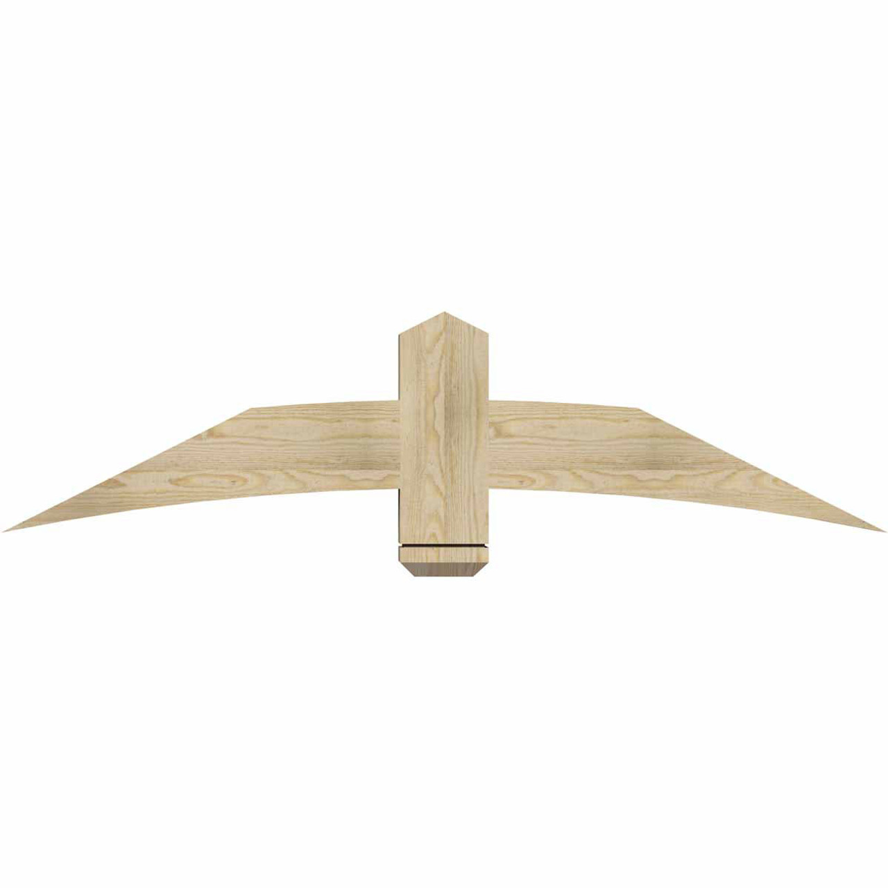 6/12 Pitch Bellingham Rough Sawn Timber Gable Bracket GBW060X15X0406BEL00RDF