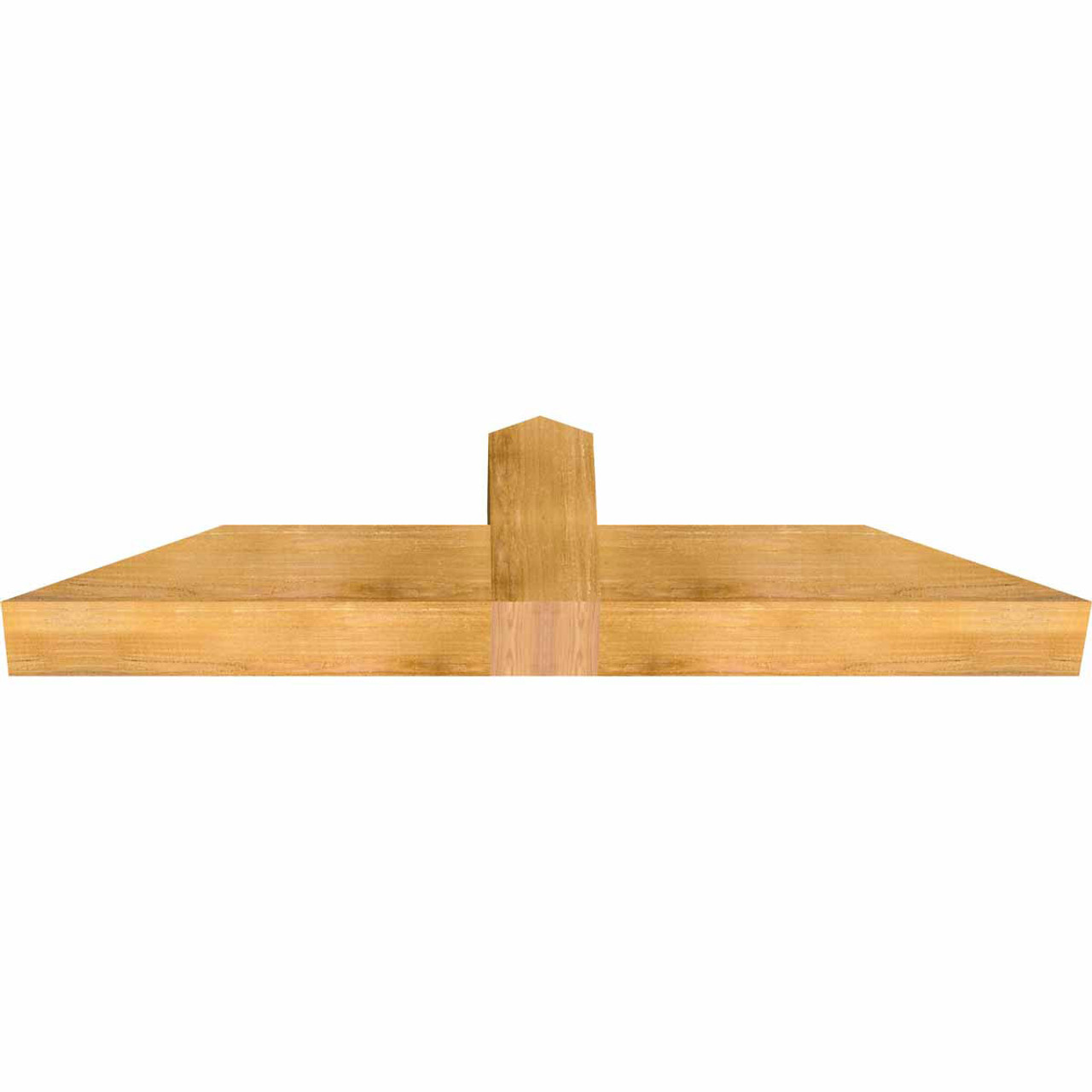 6/12 Pitch Portland Rough Sawn Timber Gable Bracket GBW060X15X0606POR00RWR