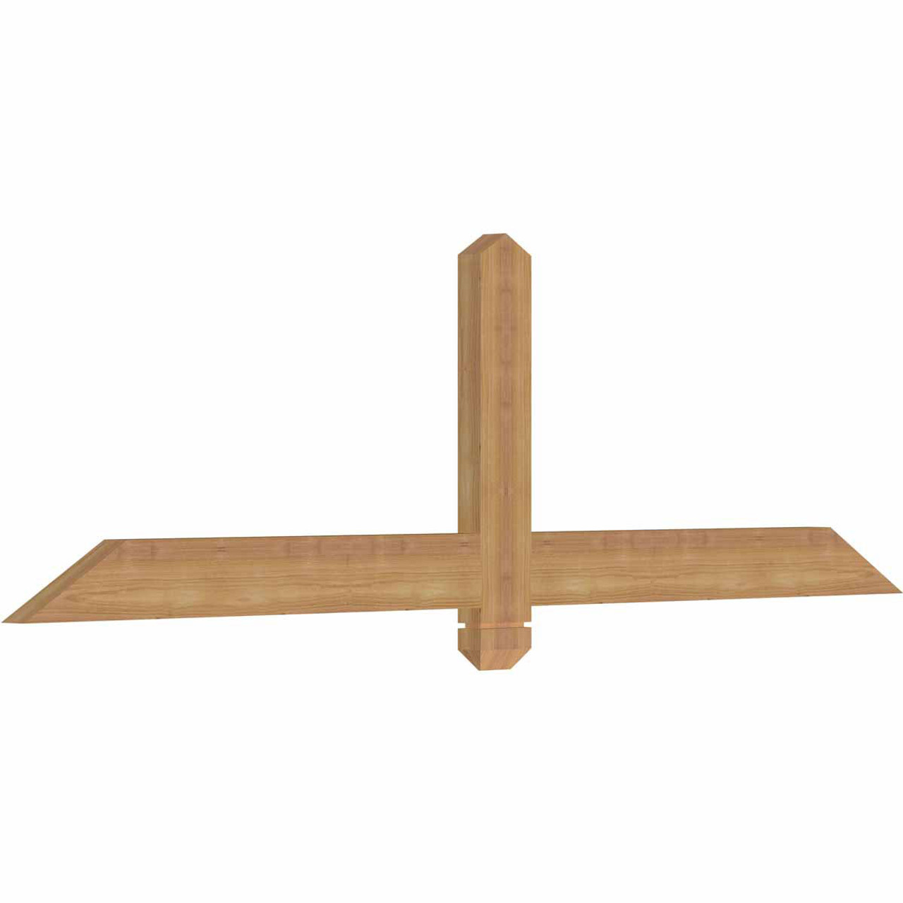 7/12 Pitch Eugene Smooth Timber Gable Bracket GBW060X17X0204EUG00SWR