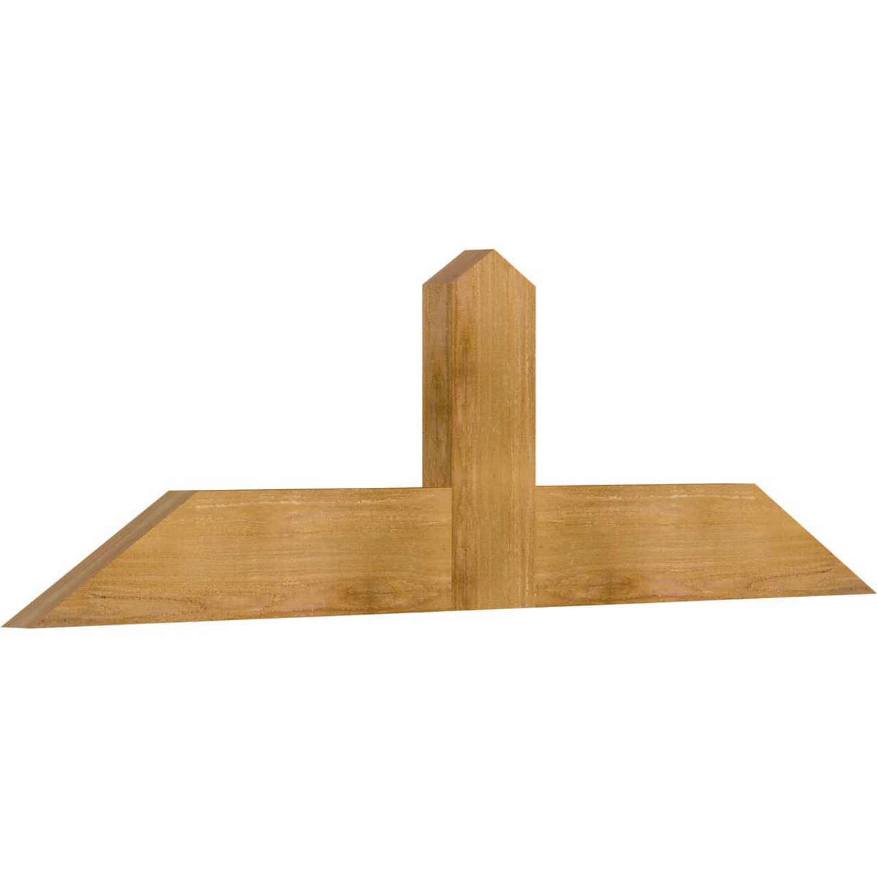 7/12 Pitch Portland Rough Sawn Timber Gable Bracket GBW060X17X0206POR00RWR