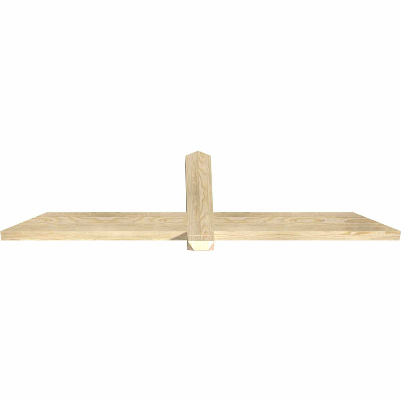 7/12 Pitch Eugene Rough Sawn Timber Gable Bracket GBW060X17X0204EUG00RDF