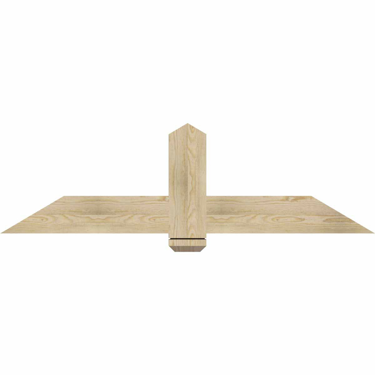 7/12 Pitch Eugene Rough Sawn Timber Gable Bracket GBW060X17X0206EUG00RDF