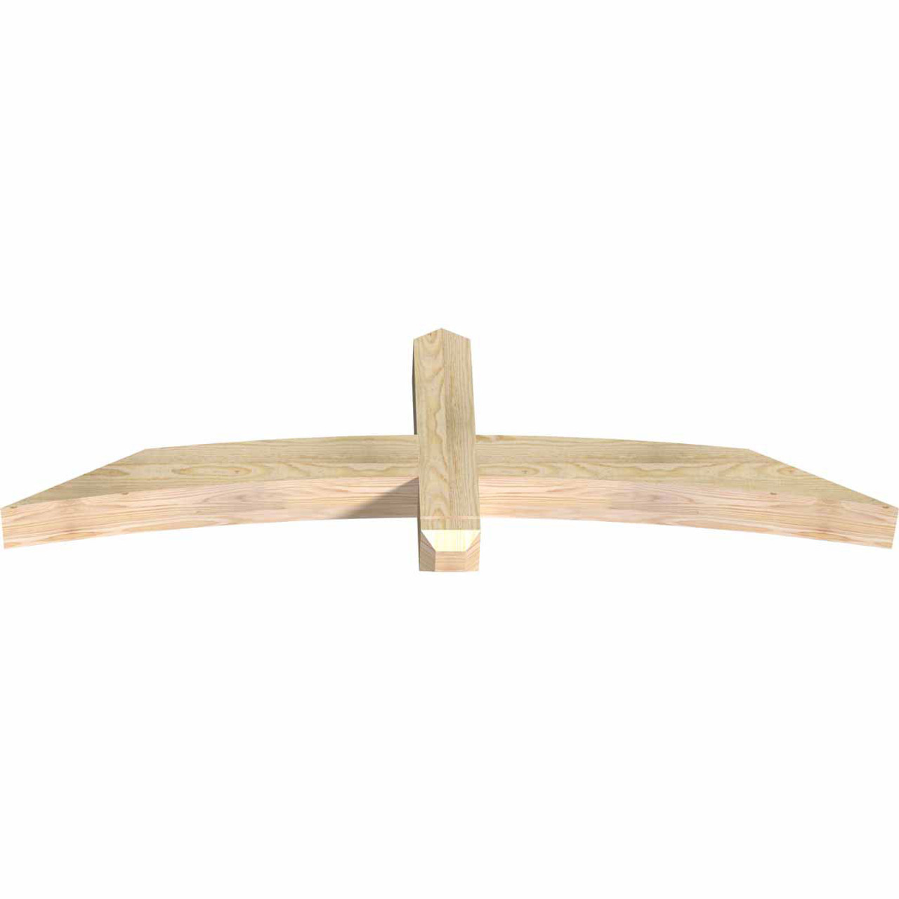 7/12 Pitch Bellingham Rough Sawn Timber Gable Bracket GBW060X17X0404BEL00RDF