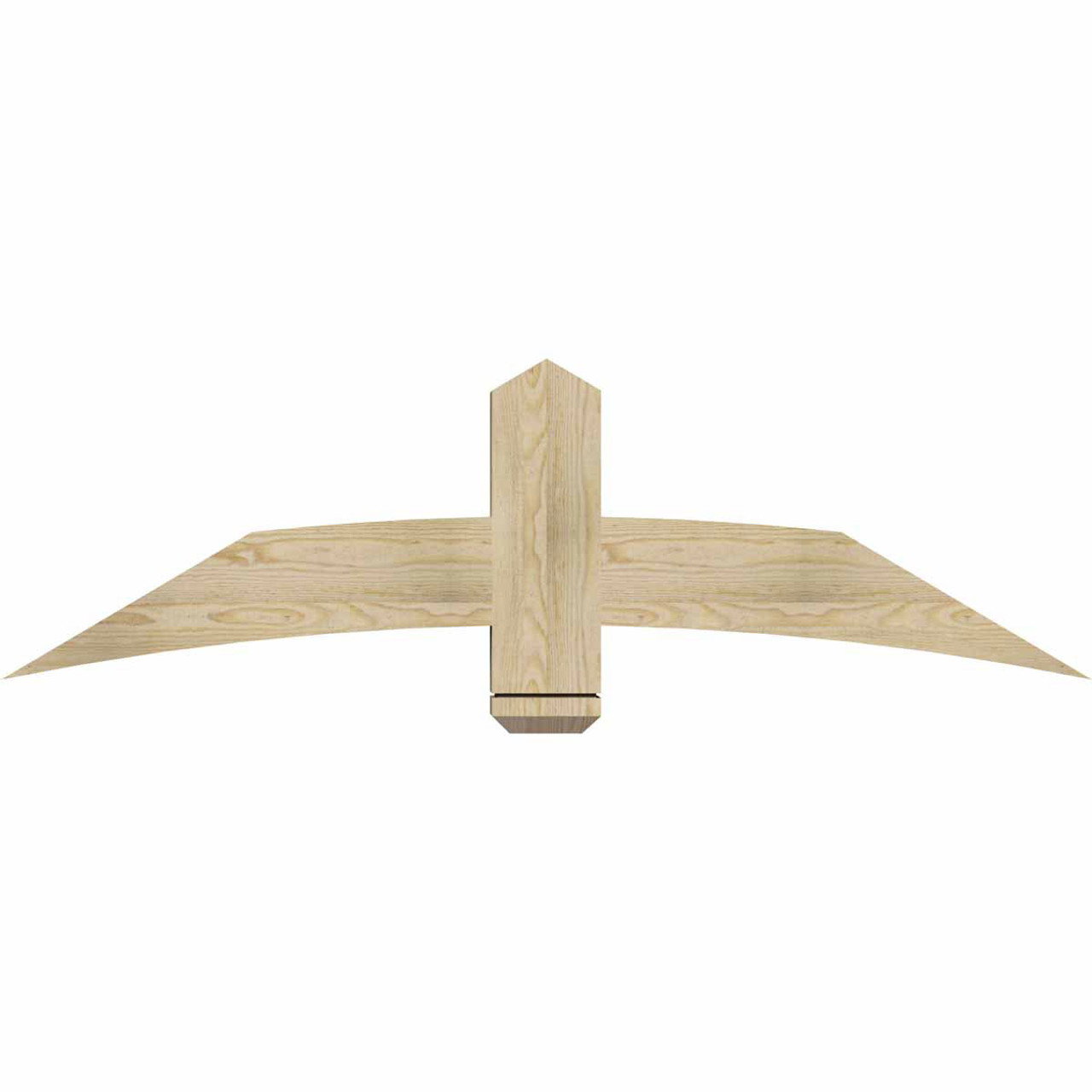 7/12 Pitch Bellingham Rough Sawn Timber Gable Bracket GBW060X17X0406BEL00RDF