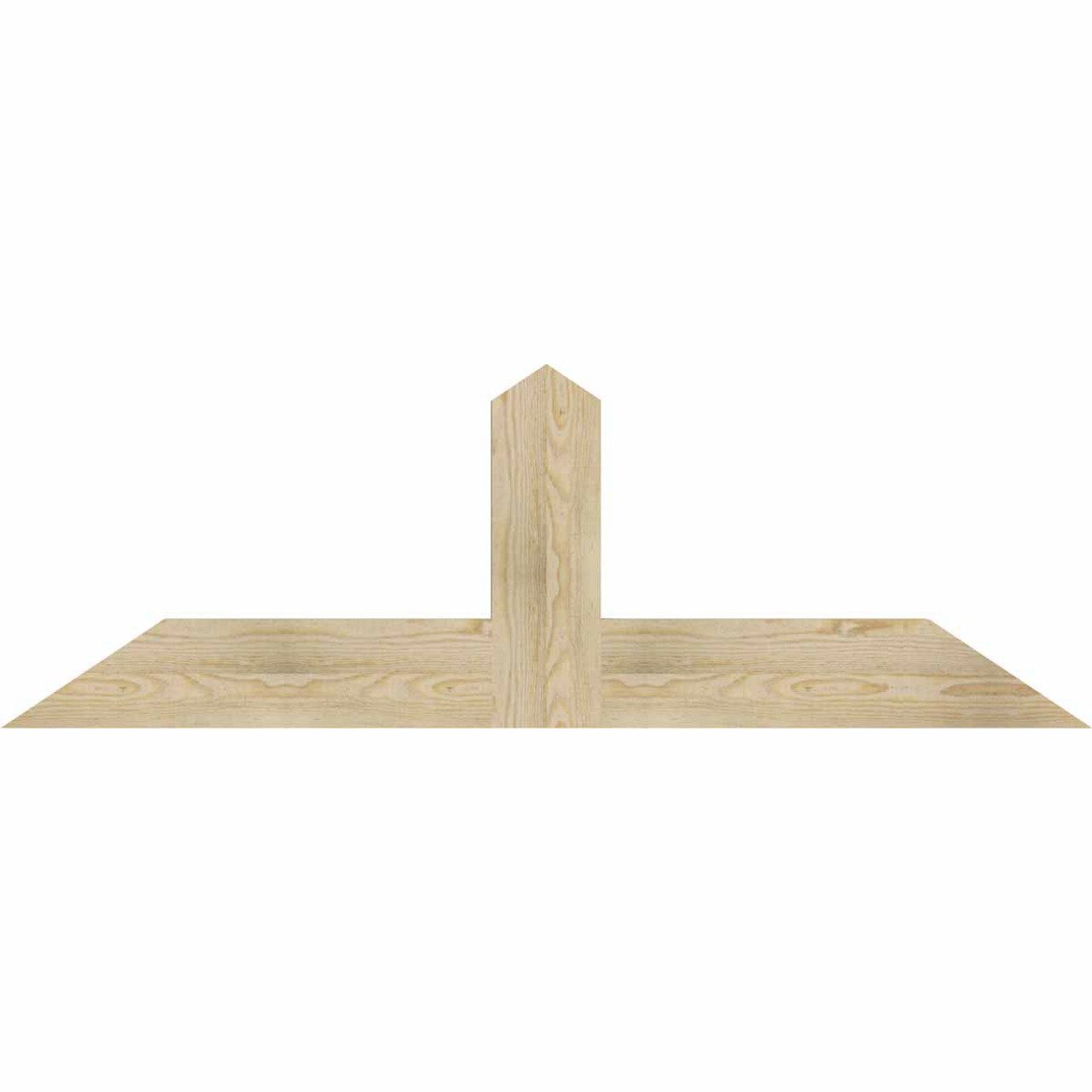 8/12 Pitch Portland Rough Sawn Timber Gable Bracket GBW060X20X0206POR00RDF