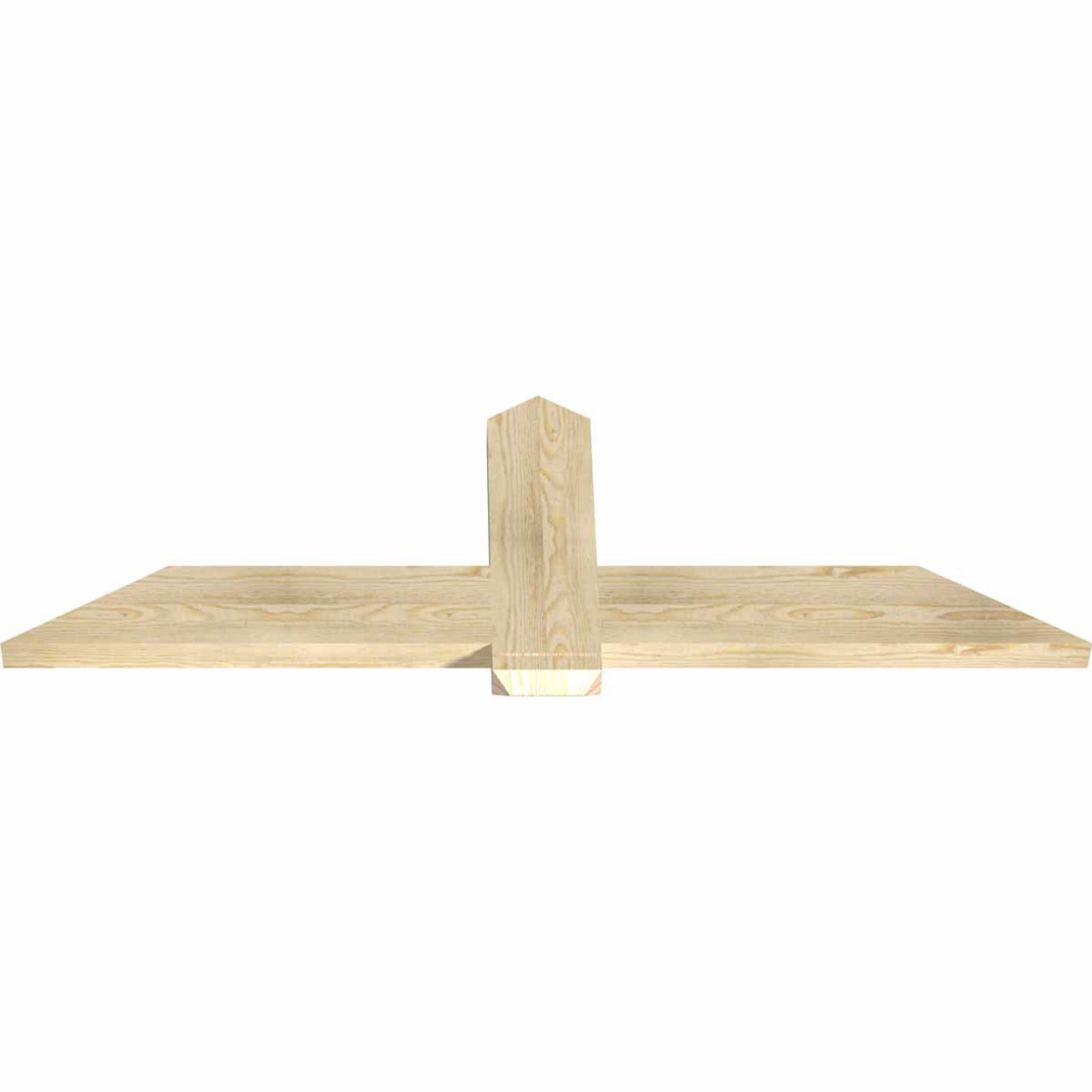 8/12 Pitch Eugene Rough Sawn Timber Gable Bracket GBW060X20X0206EUG00RDF