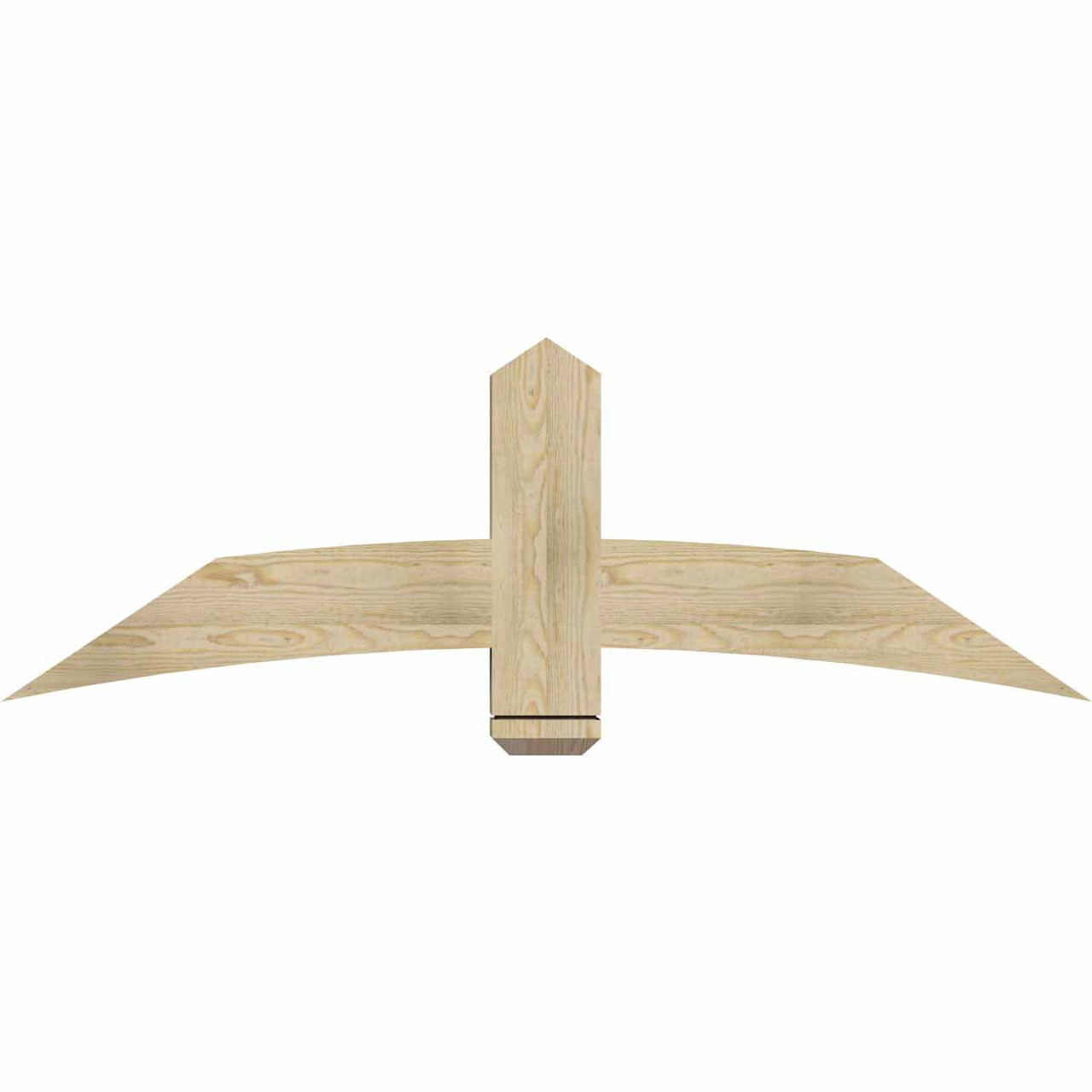 8/12 Pitch Bellingham Rough Sawn Timber Gable Bracket GBW060X20X0406BEL00RDF