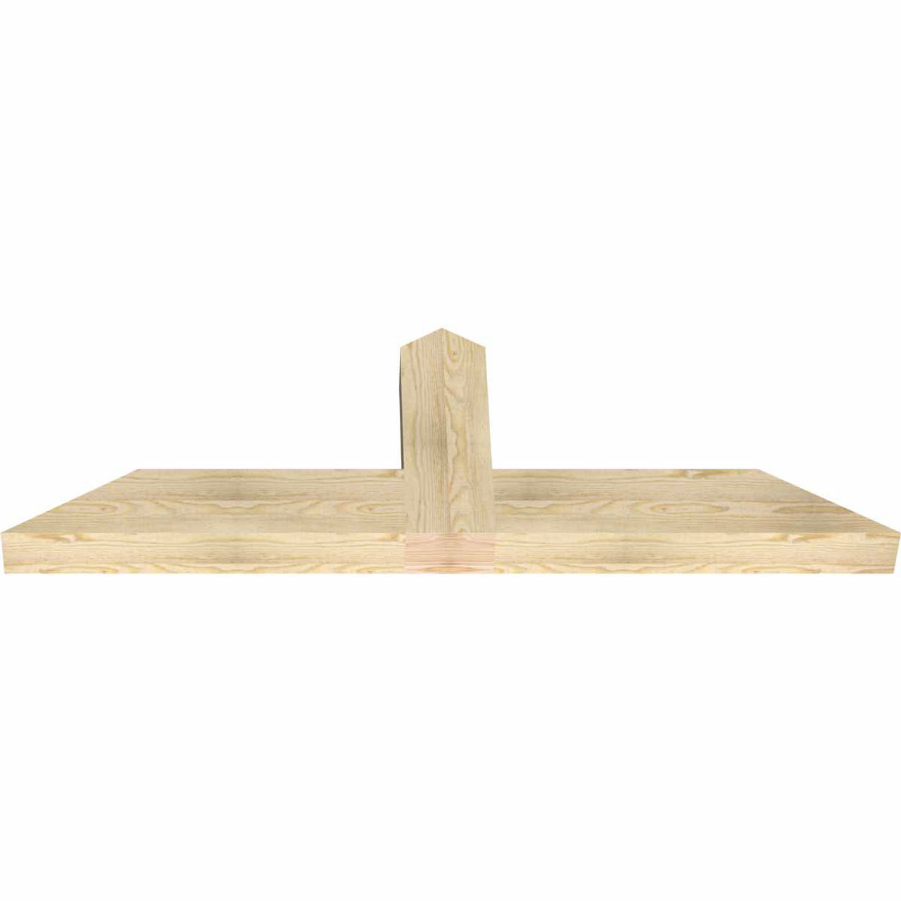 8/12 Pitch Portland Rough Sawn Timber Gable Bracket GBW060X20X0406POR00RDF