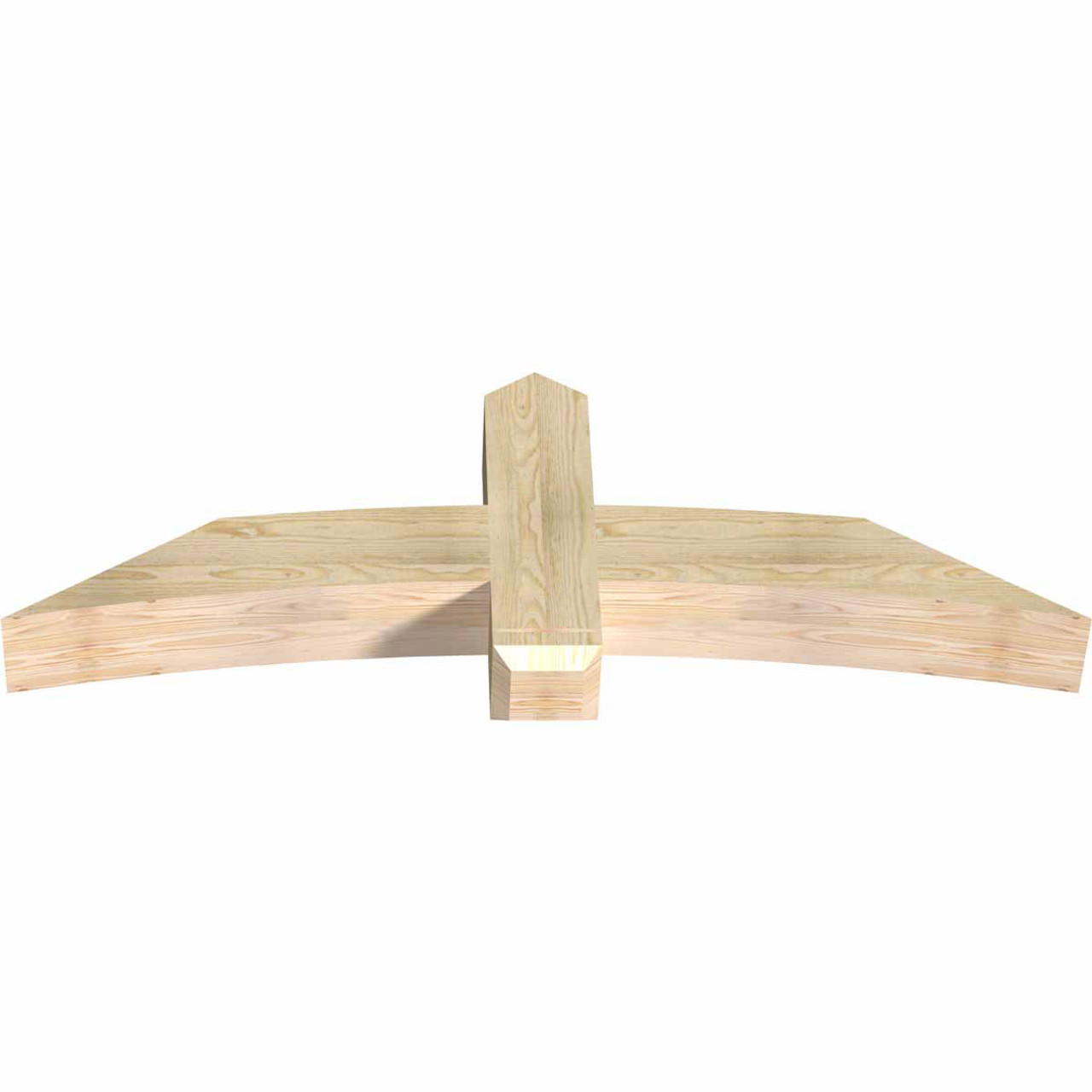 8/12 Pitch Bellingham Rough Sawn Timber Gable Bracket GBW060X20X0606BEL00RDF