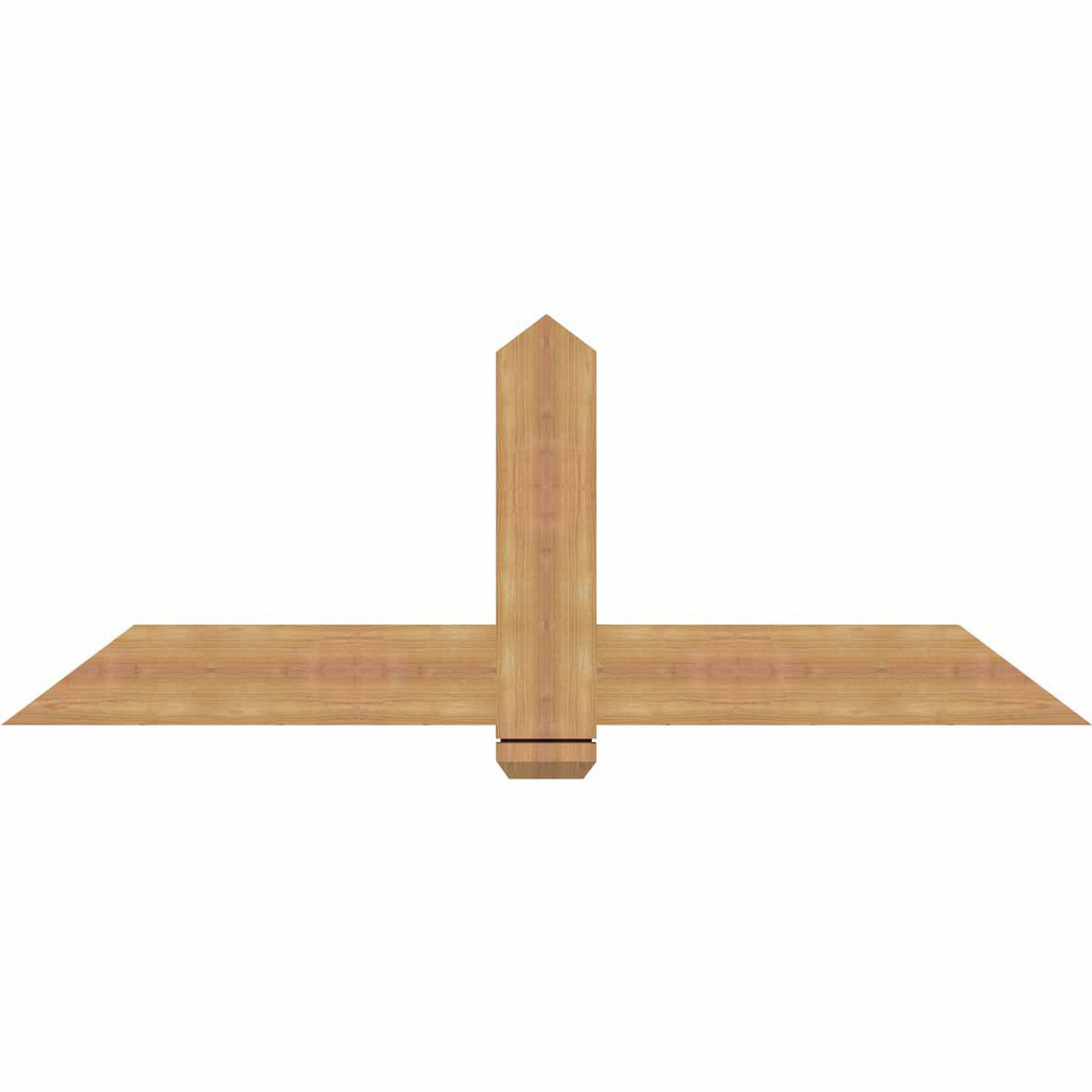 9/12 Pitch Eugene Smooth Timber Gable Bracket GBW060X22X0206EUG00SWR