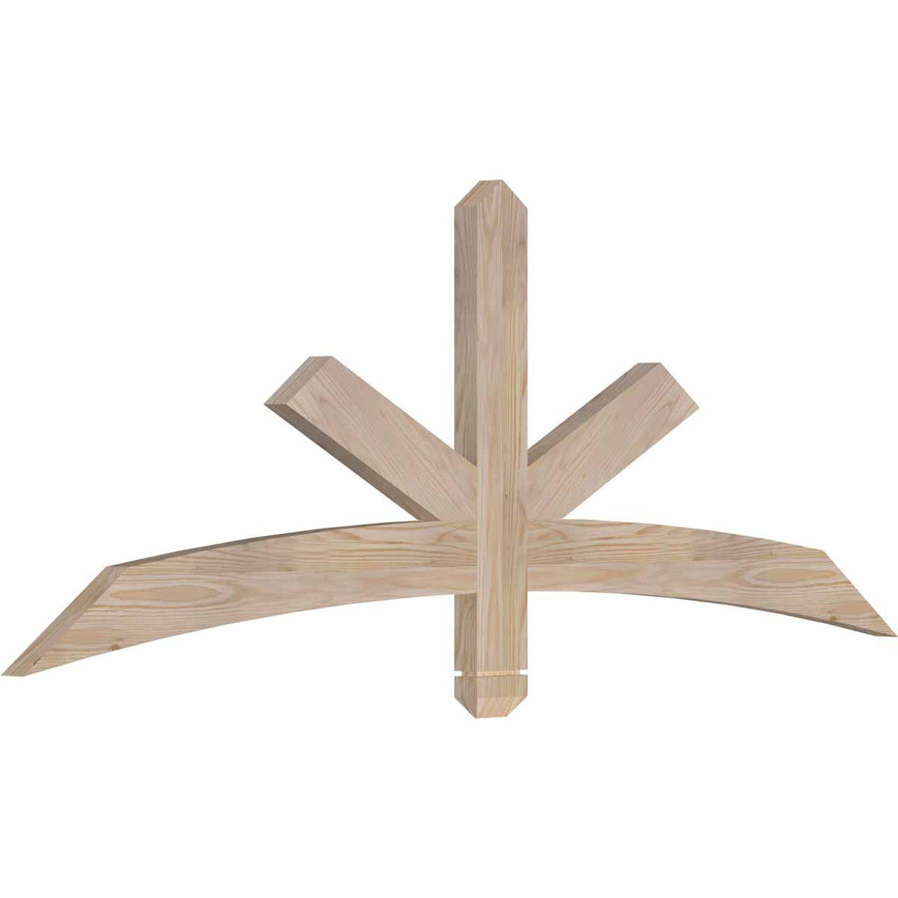 9/12 Pitch Alberta Smooth Timber Gable Bracket GBW060X22X0204ALB00SDF