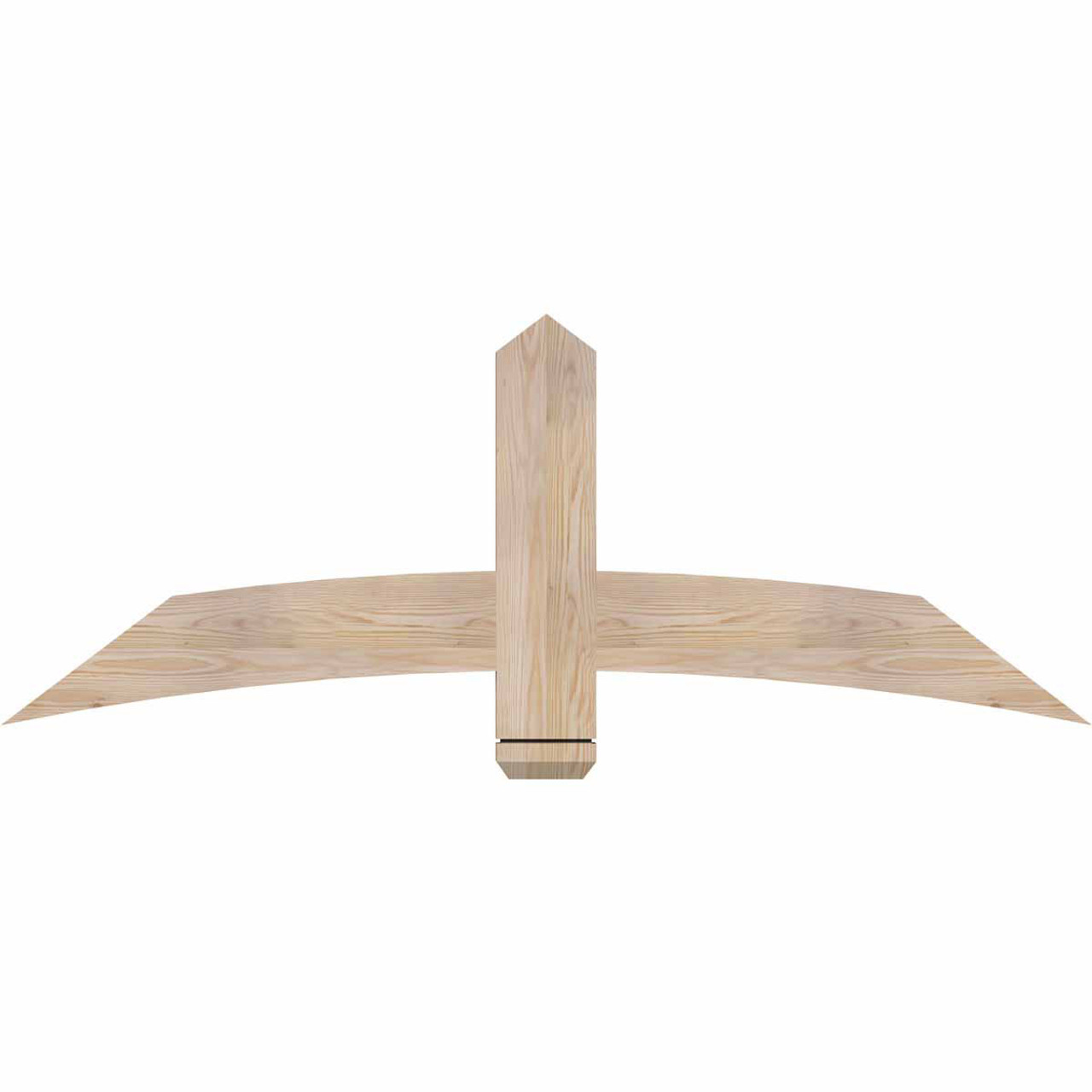 9/12 Pitch Bellingham Smooth Timber Gable Bracket GBW060X22X0206BEL00SDF