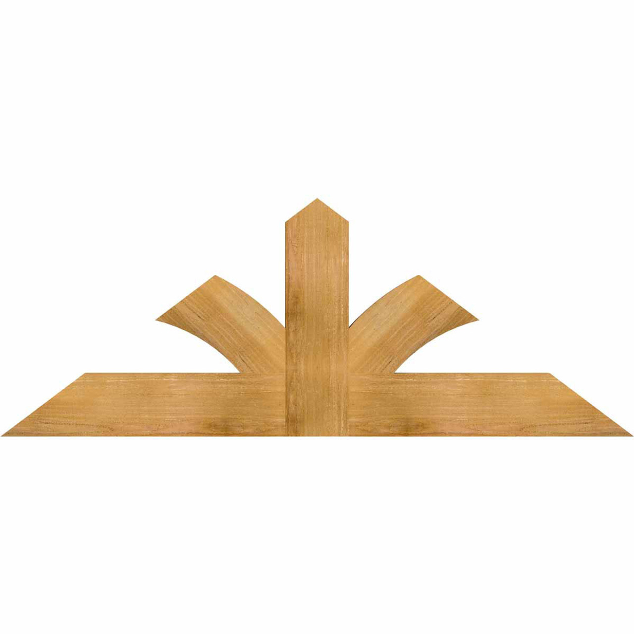 9/12 Pitch Richland Rough Sawn Timber Gable Bracket GBW060X22X0206RIC00RWR