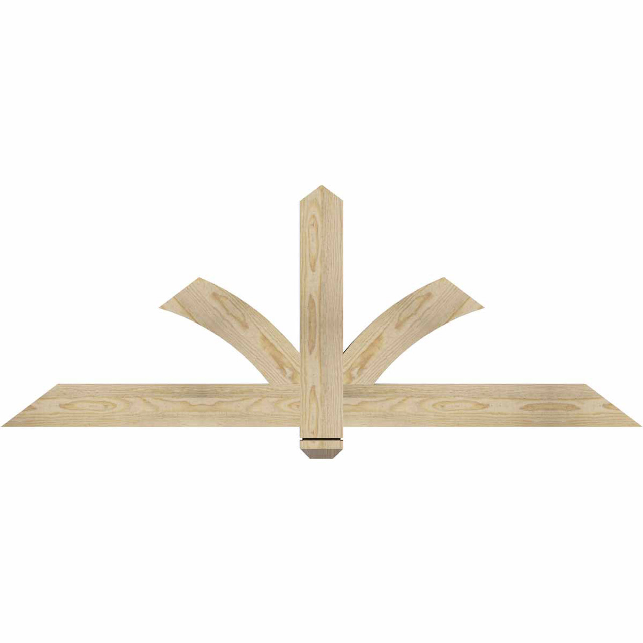 9/12 Pitch Redmond Rough Sawn Timber Gable Bracket GBW060X22X0204RED00RDF