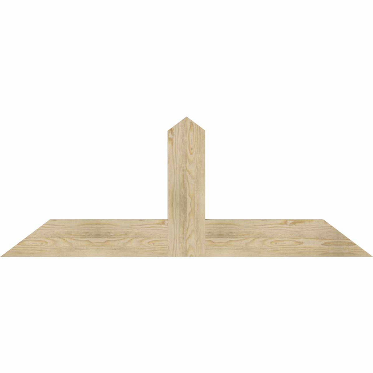 9/12 Pitch Portland Rough Sawn Timber Gable Bracket GBW060X22X0206POR00RDF