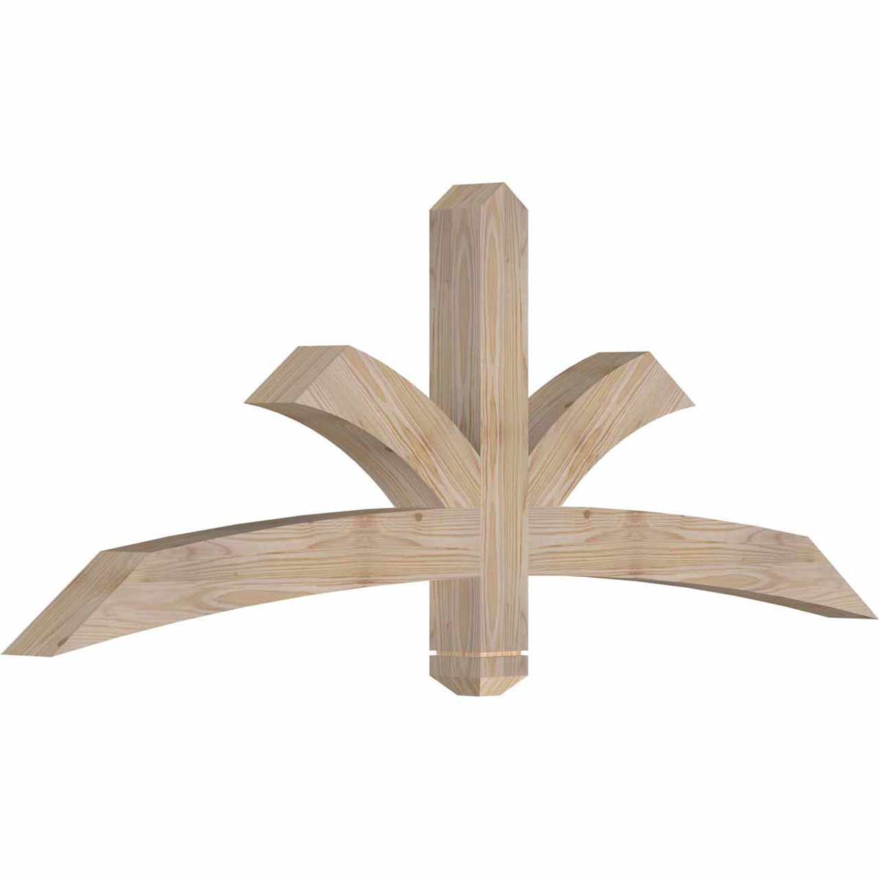 9/12 Pitch Davenport Smooth Timber Gable Bracket GBW060X22X0404DAV00SDF