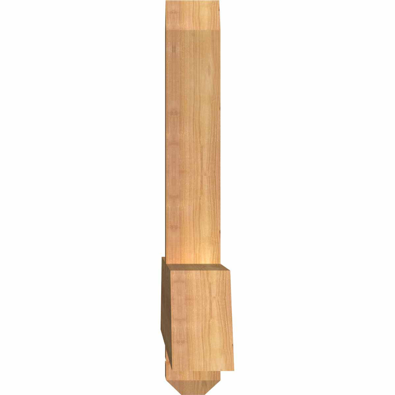 9/12 Pitch Eugene Smooth Timber Gable Bracket GBW060X22X0406EUG00SWR